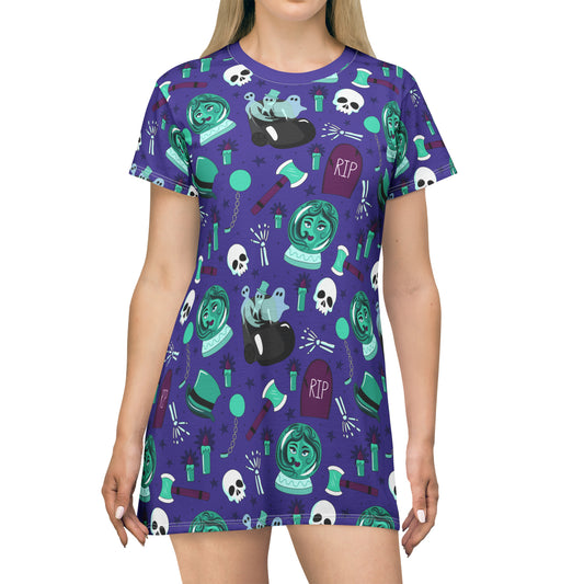 Haunted Ride T-Shirt Dress