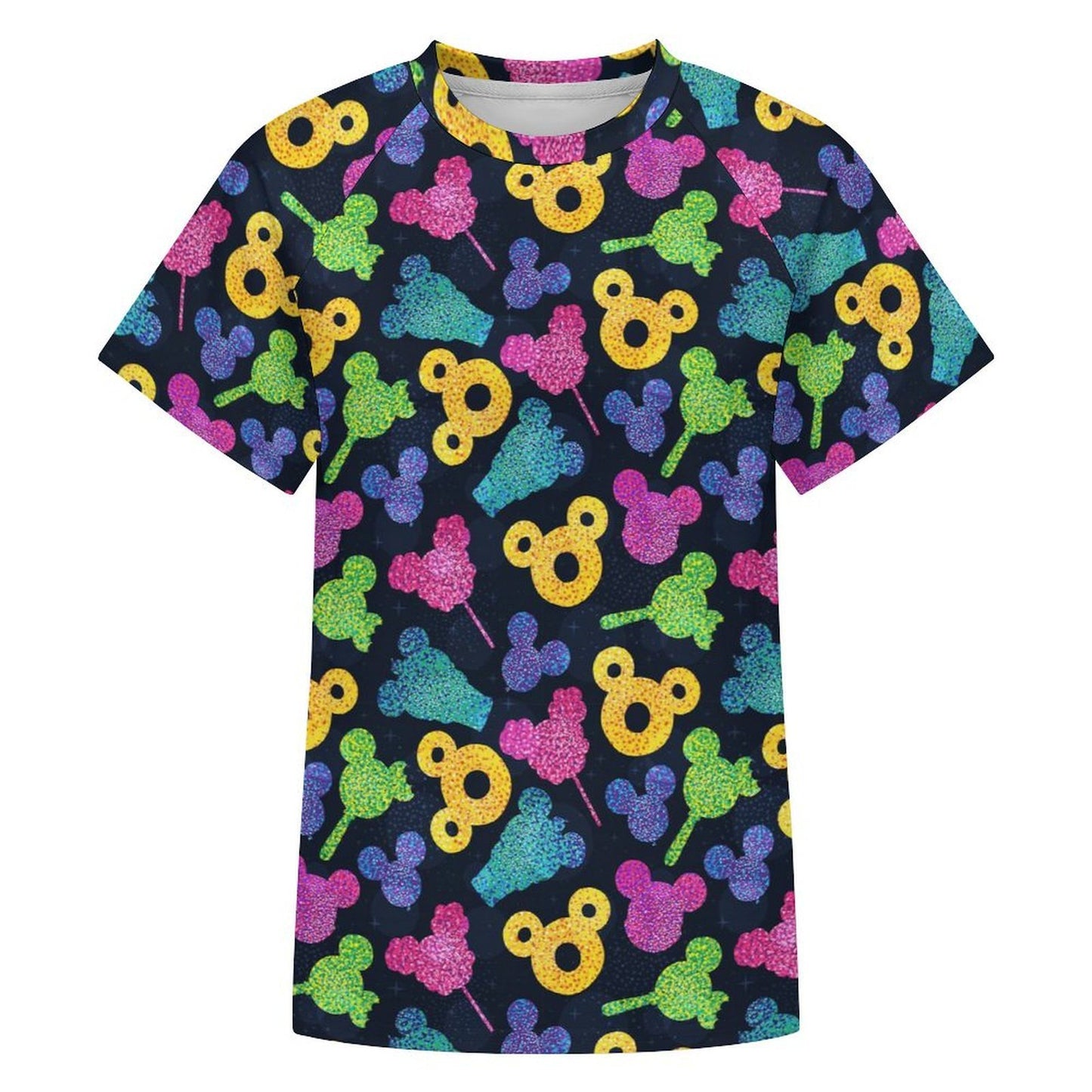 Women's All Over Print Raglan T-Shirt - Ambrie
