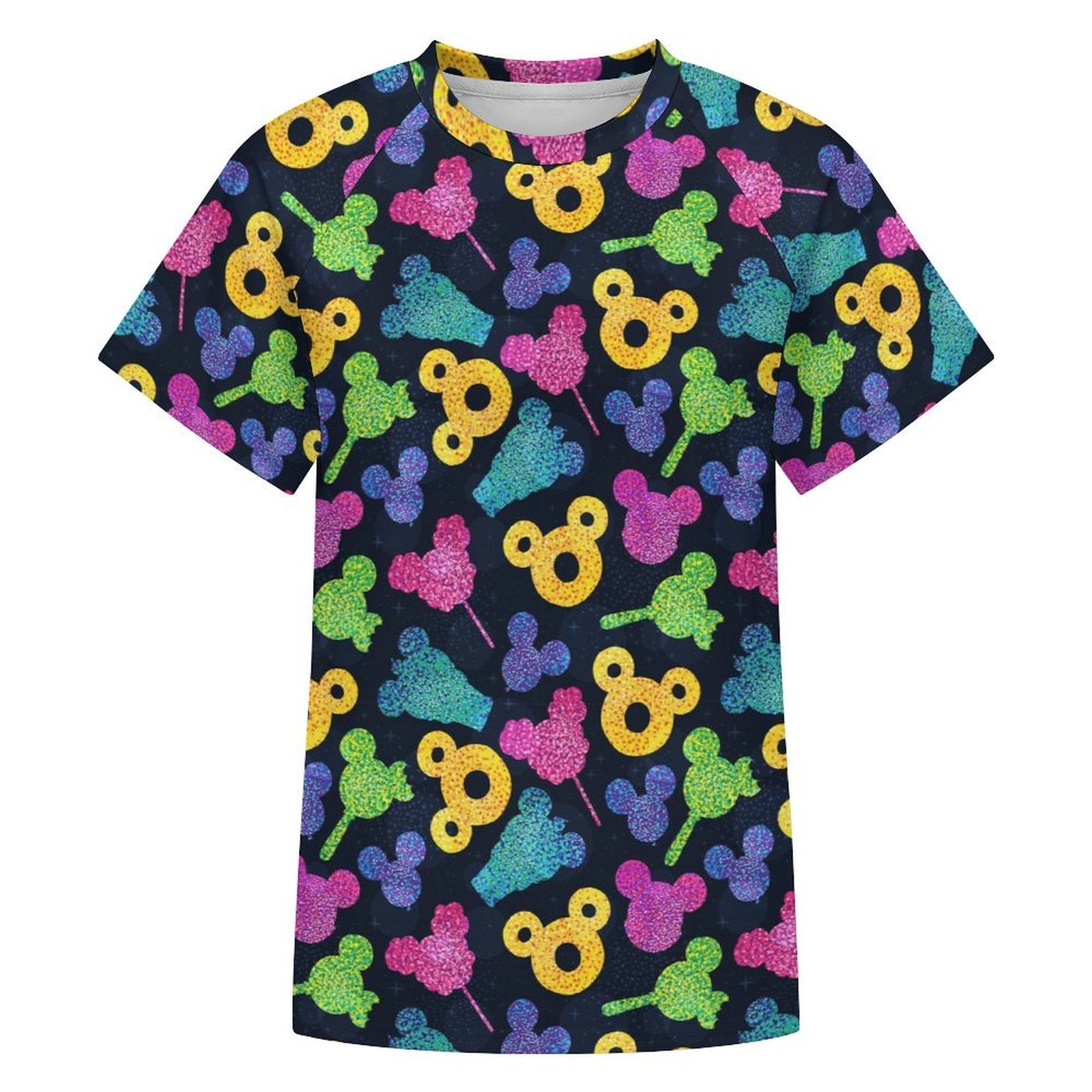 Women's All Over Print Raglan T-Shirt - Ambrie