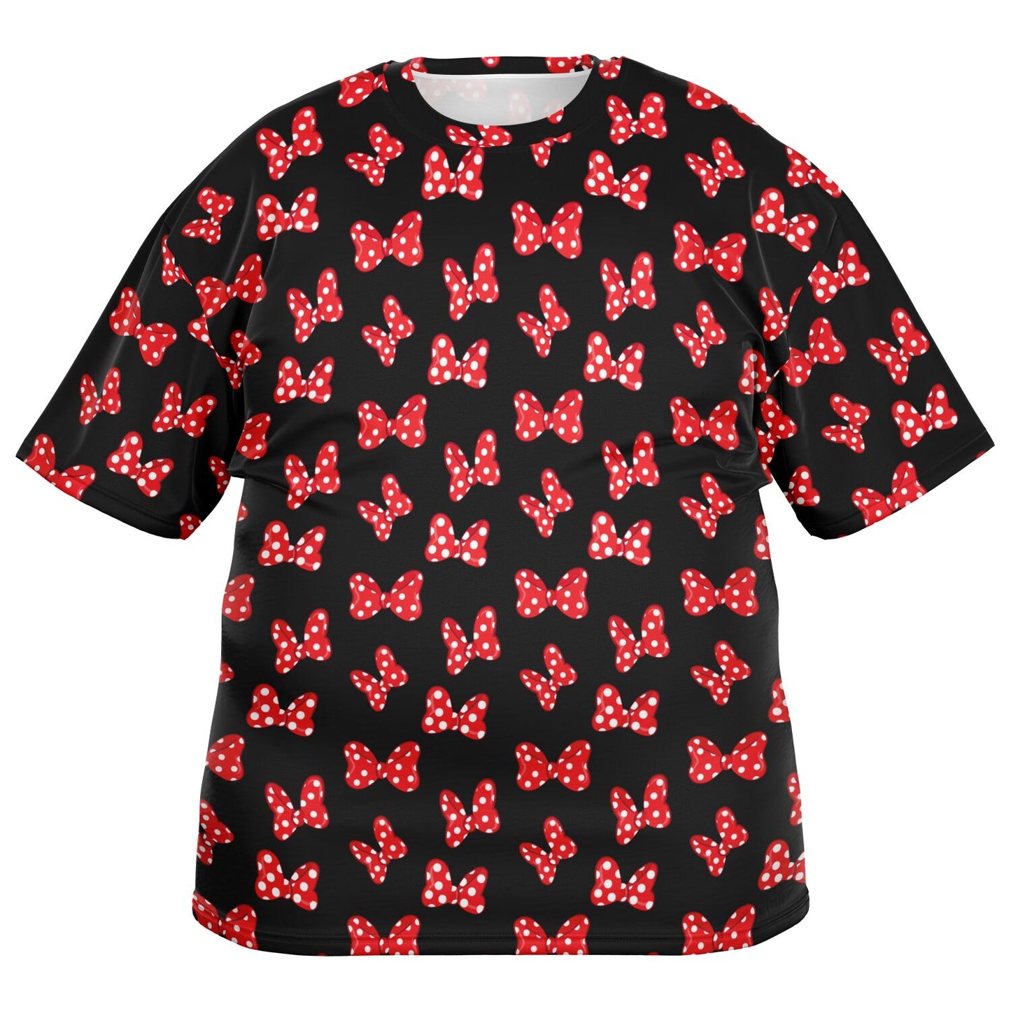 Polka Dot Bows Unisex Plus-size T-Shirt