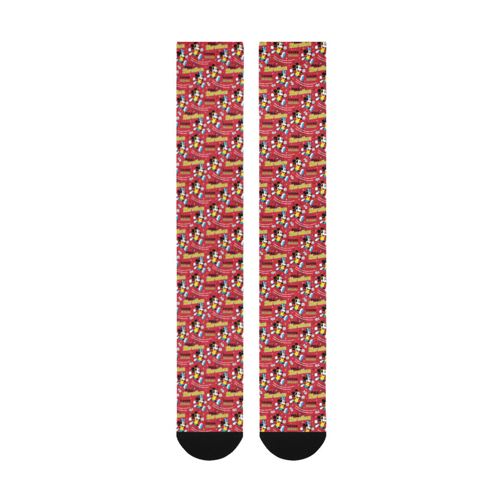 Mickey And Minnie Marathon Over-The-Calf Socks