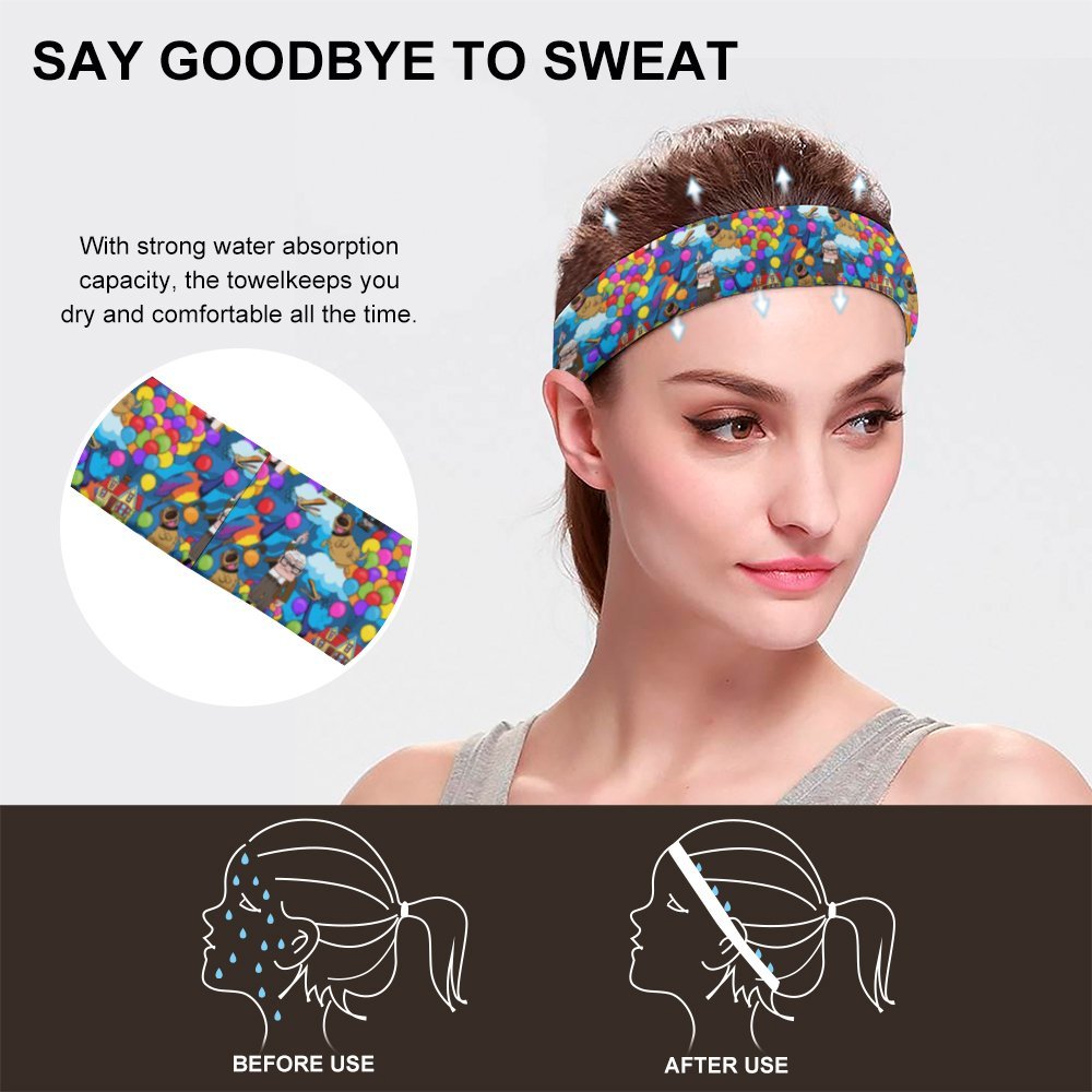 Up Favorites Sports Sweat Headband