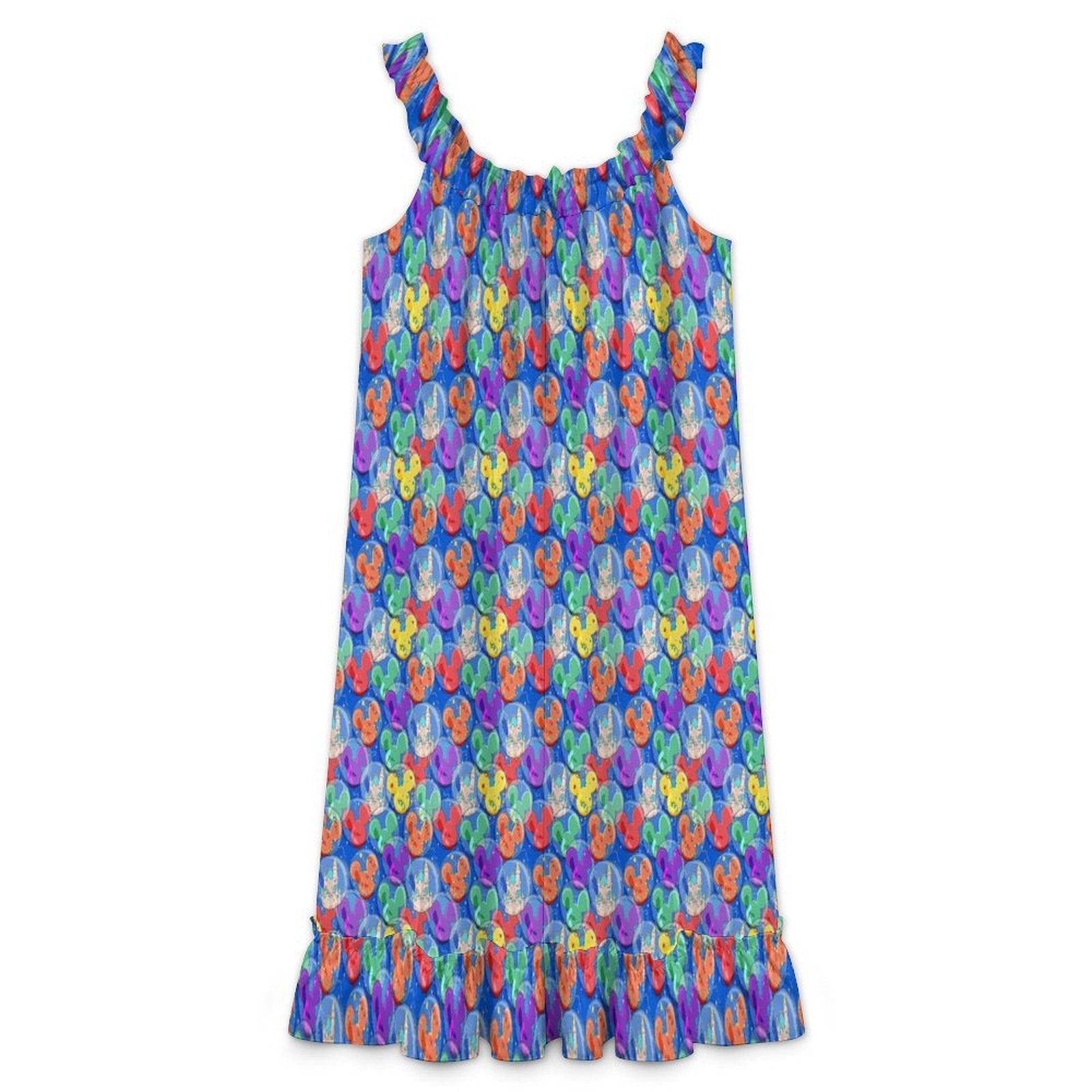 Women's Ruffled Strap Dress - Ambrie