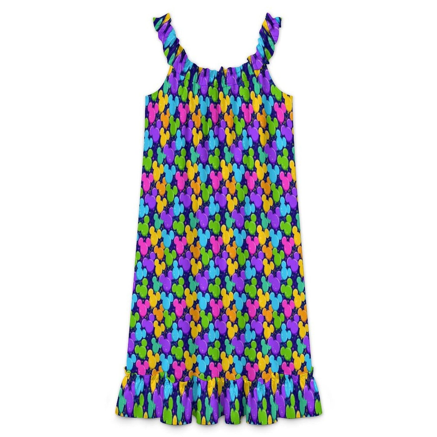 Women's Ruffled Strap Dress - Ambrie