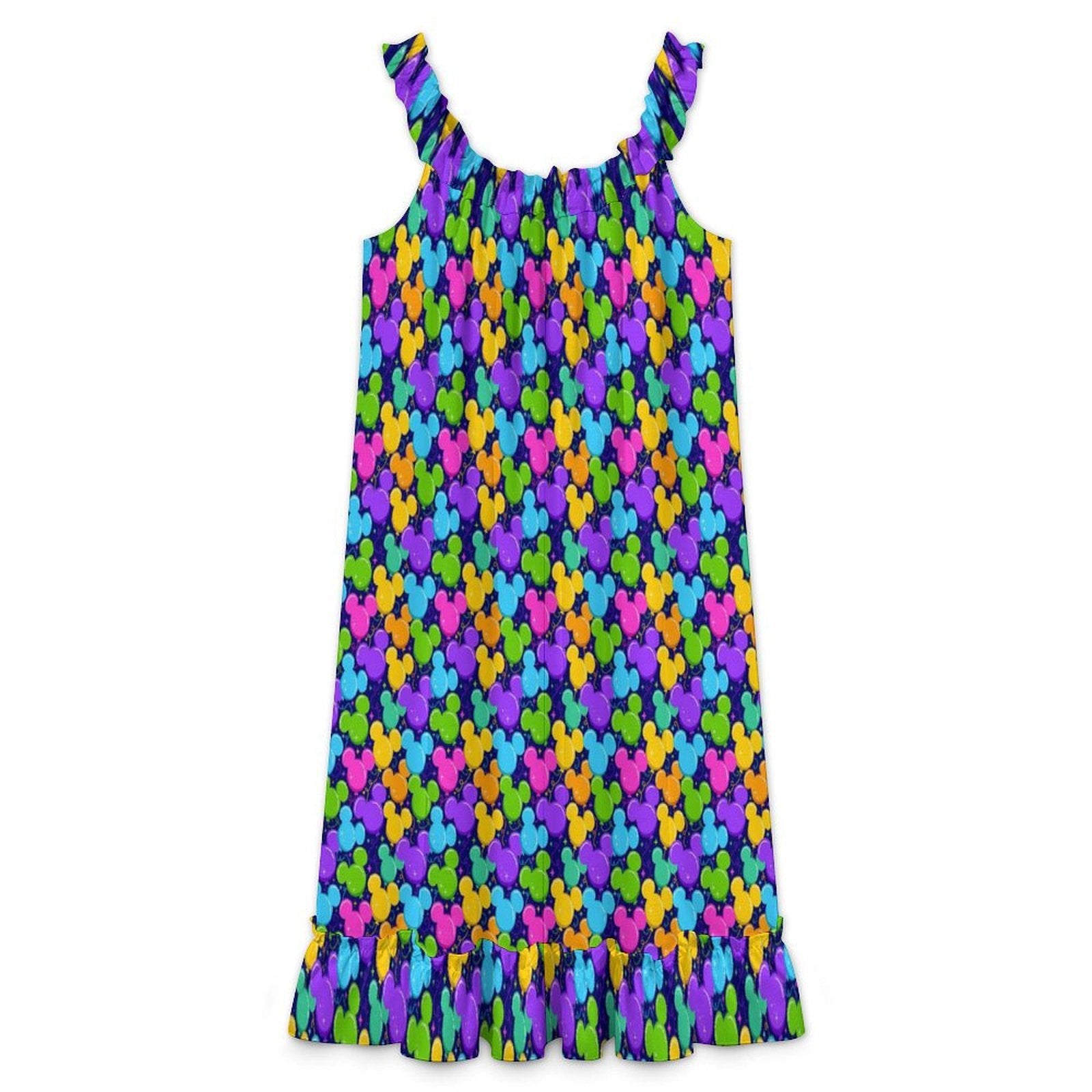 Women's Ruffled Strap Dress - Ambrie