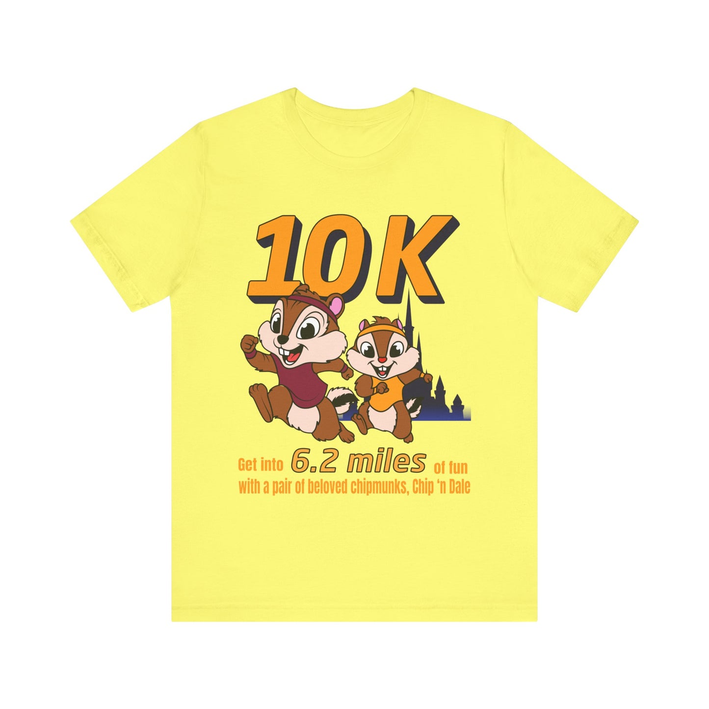 Chip And Dale 10K Unisex Graphic Tee