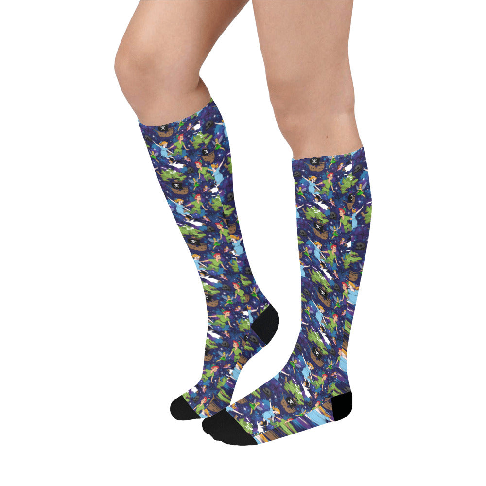 Peter Pan Over-The-Calf Socks