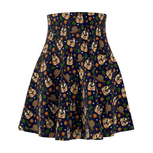 Chipmunks Women's Skater Skirt