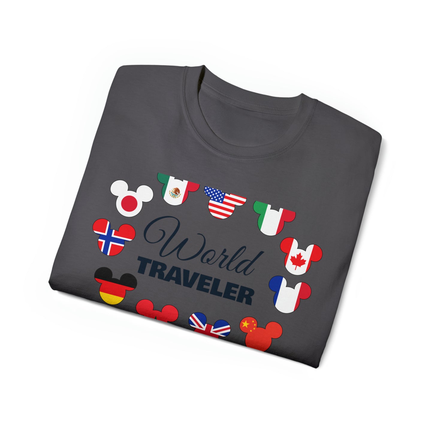 World Traveler Unisex Graphic Tee