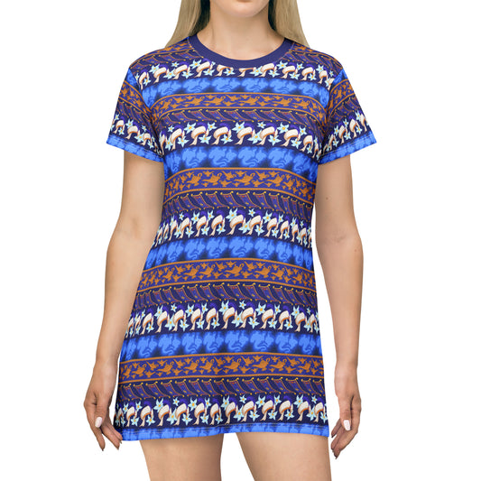 Disney Aladdin Arabian Princess Line T-Shirt Dress