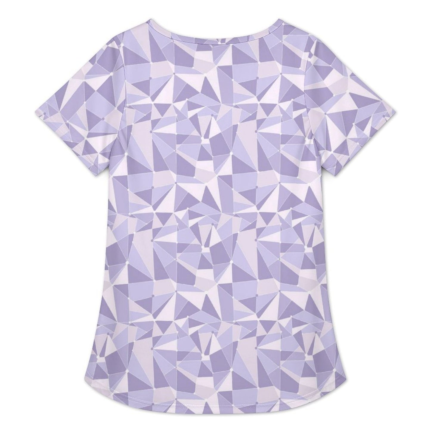 Purple Wall Women's Crew Neck Tunic - Ambrie