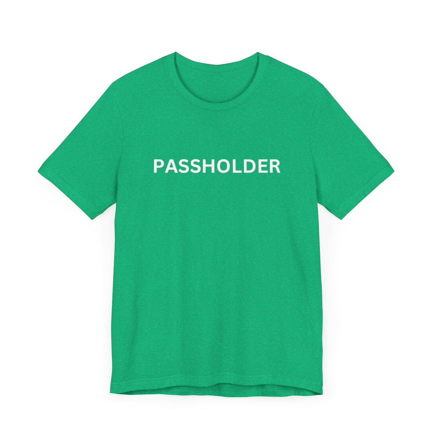 Passholder Unisex Jersey Short Sleeve Tee