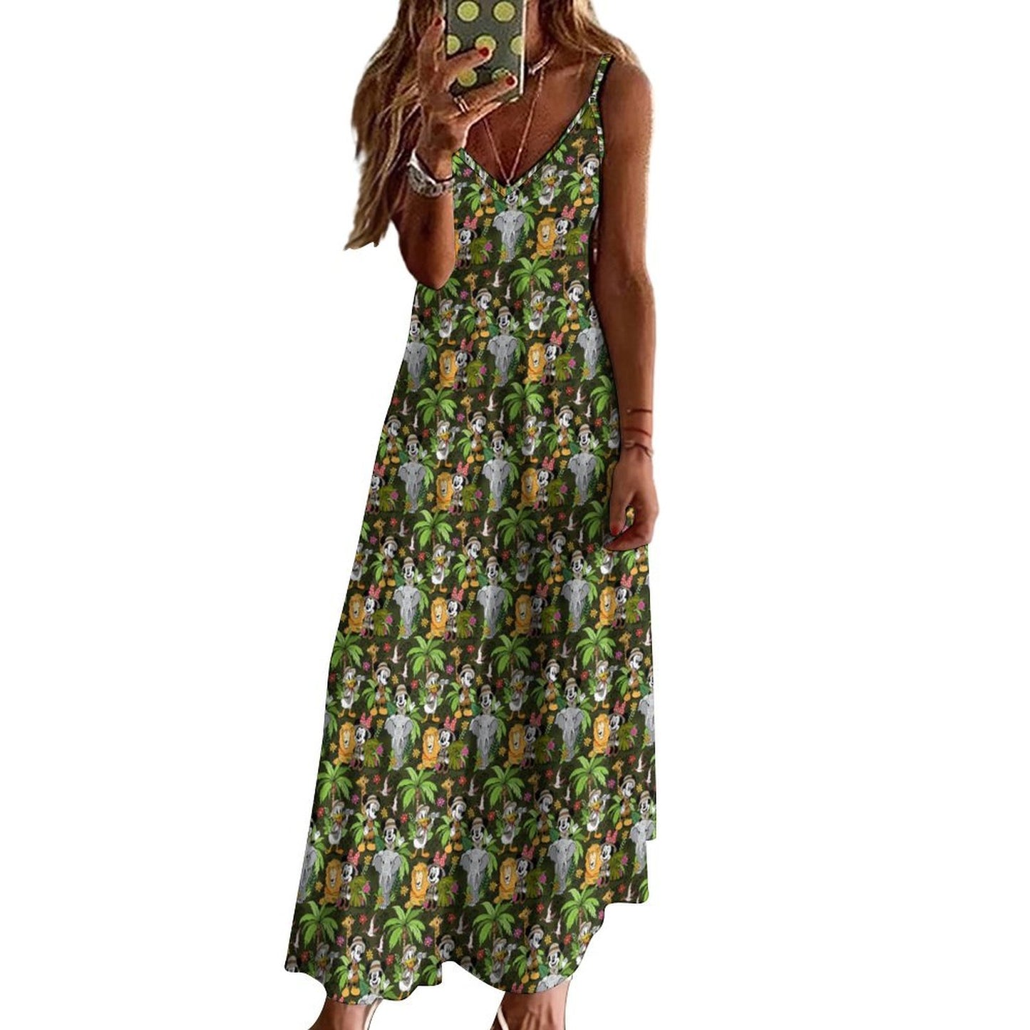 Safari Women's Summer Slip Long Dress