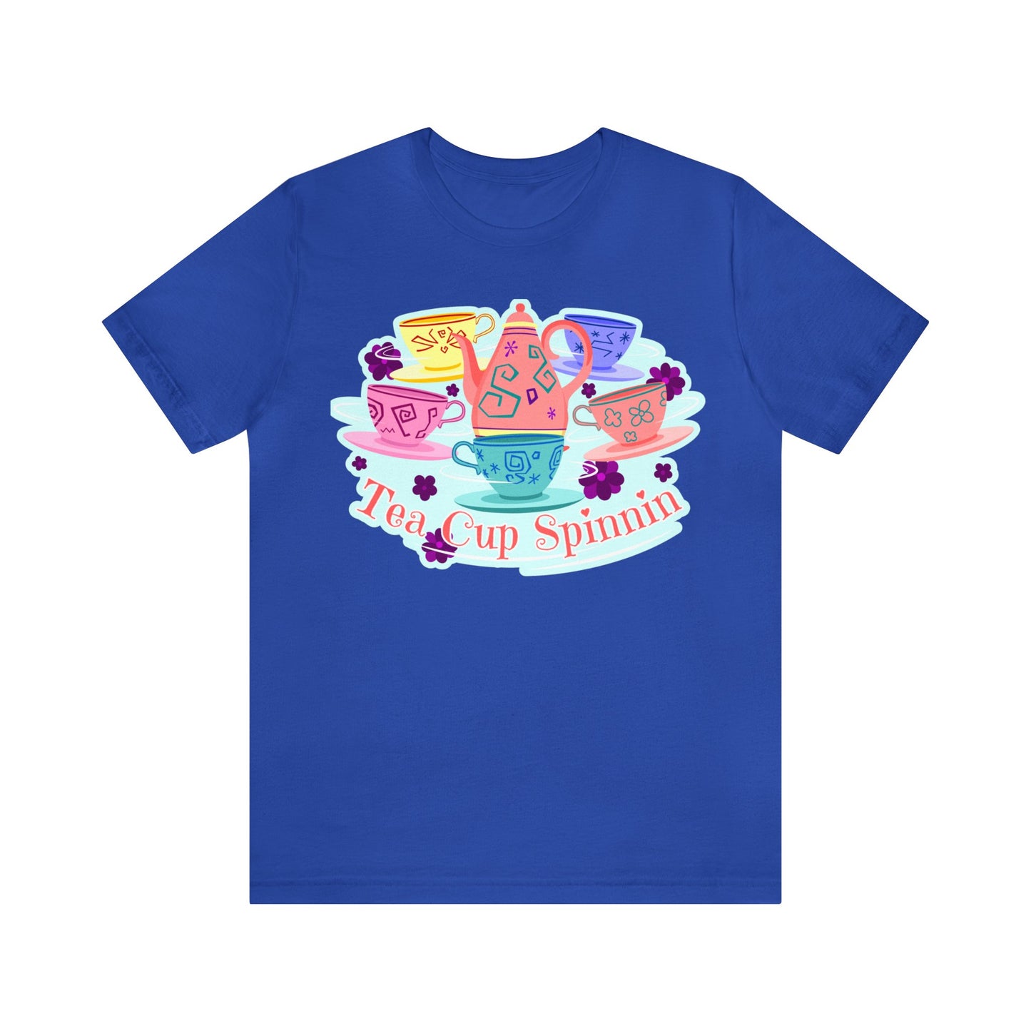 Tea Cup Spinnin Unisex Graphic Tee