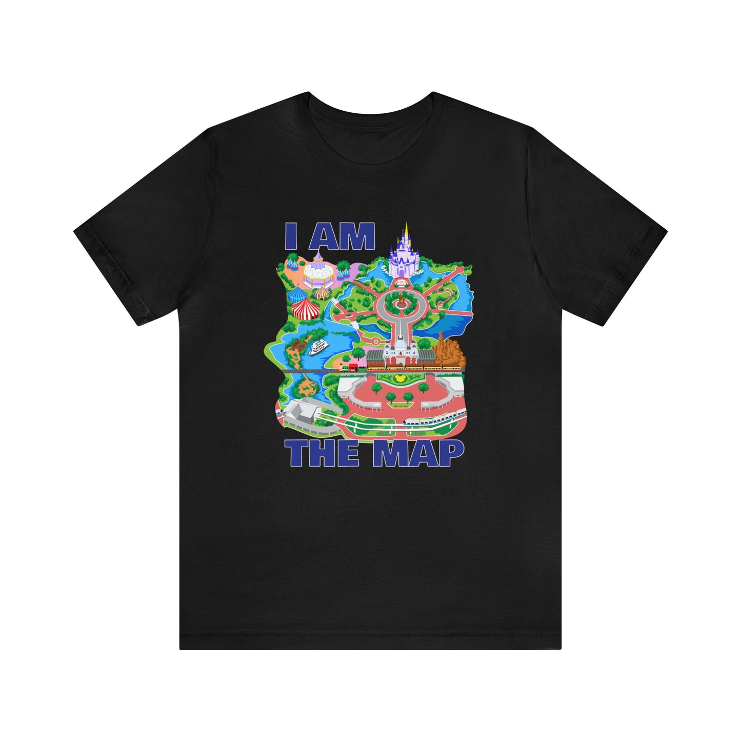 I Am The Map Unisex Graphic Tee
