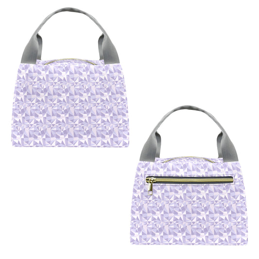 Purple Wall Portable Lunch Bag