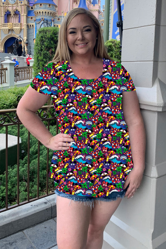 Mickey And Minnie Cruise Women's Tunic - PRESALE LAST DAY TO ORDER 4/30/2024