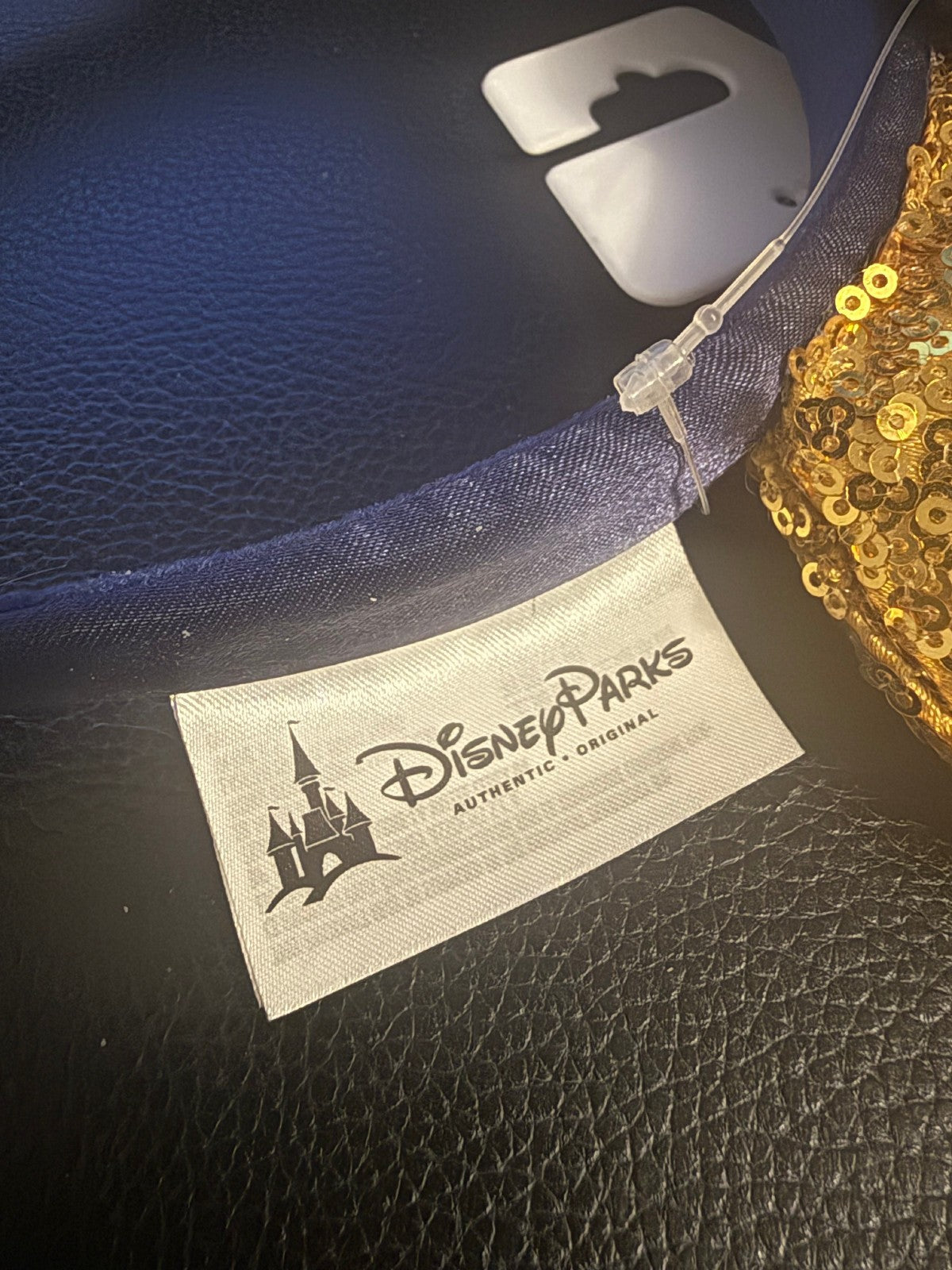 Disney Club 33 Brand New Sequin Ears Purchased Anaheim EXCLUSIVE AUTHENTIC