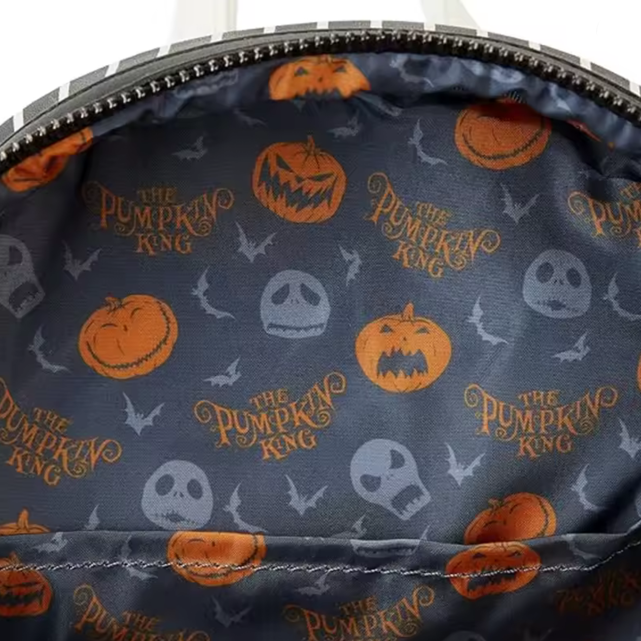 The Nightmare Before Christmas - Jack Pumpkin Glow Head Mini Backpack