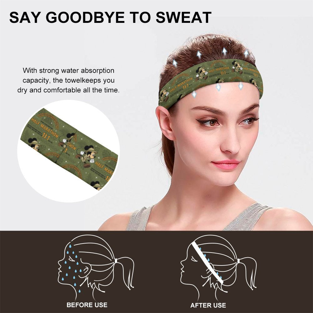 Disneyland Half Marathon Sports Sweat Headband