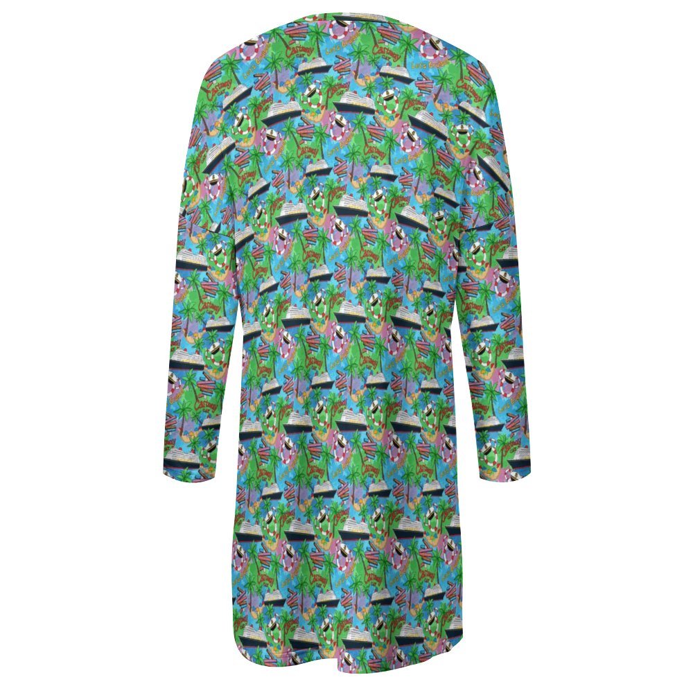 Let's Cruise Women's Long Fit Sweatshirt With Pockets