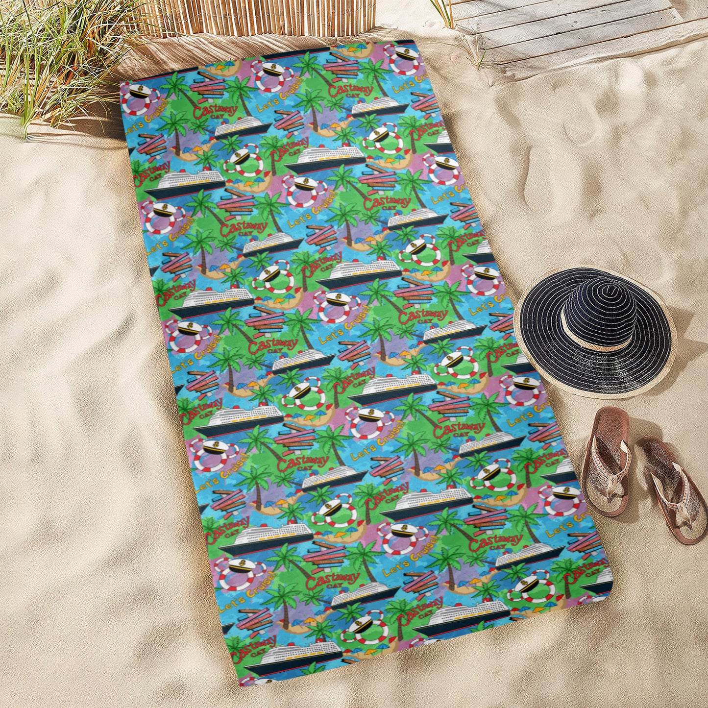 Cruise Beach Towel