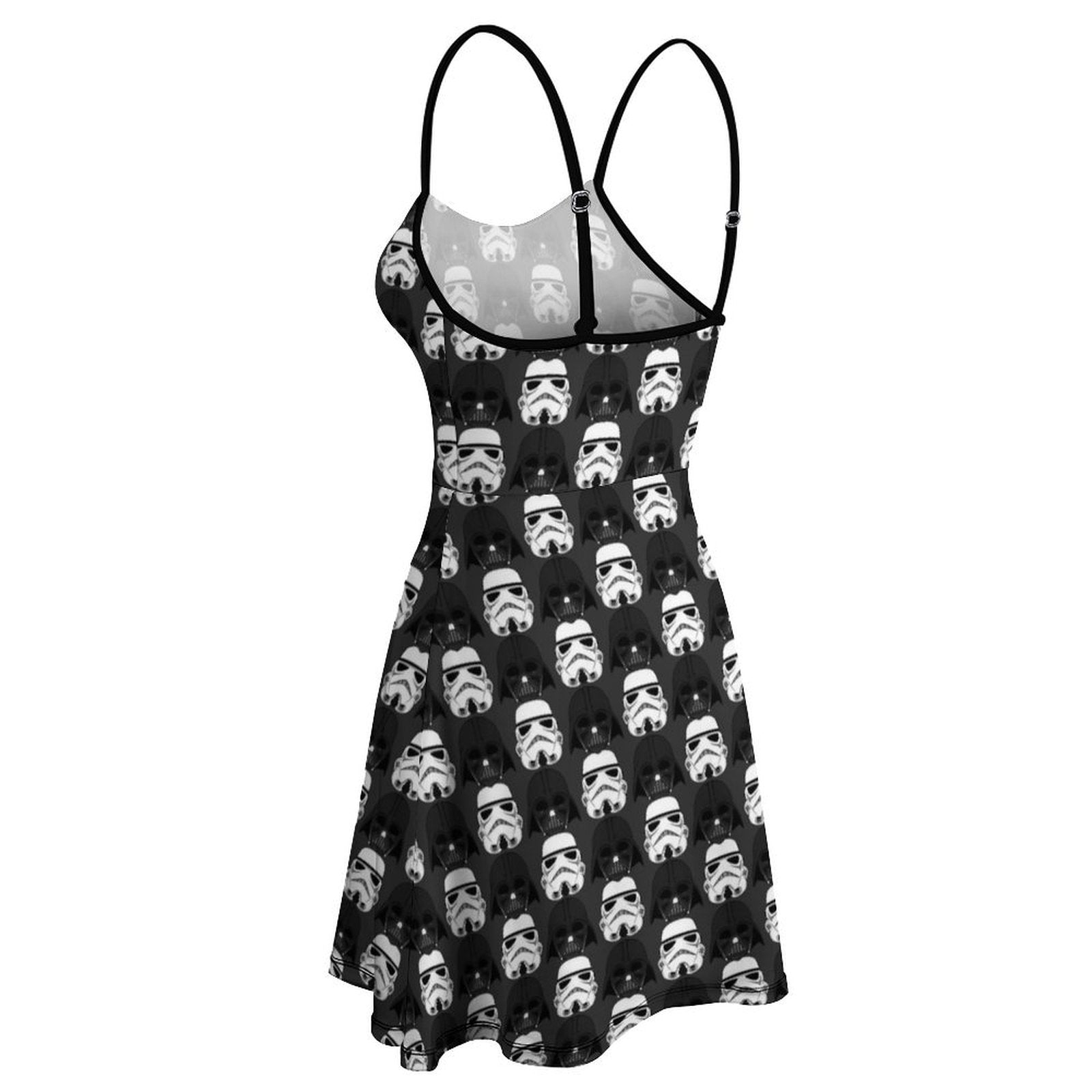 Dark Side Women’s Sling Short Dress - Ambrie