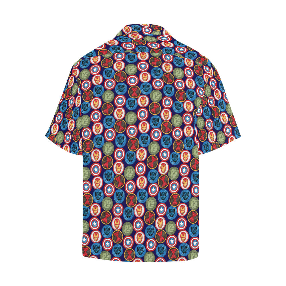 Marvel Shields Hawaiian Shirt