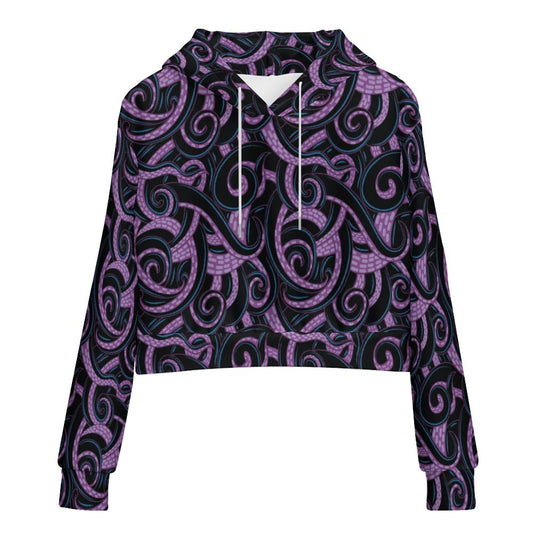 Ursula Tentacles Women's Cropped Hoodie