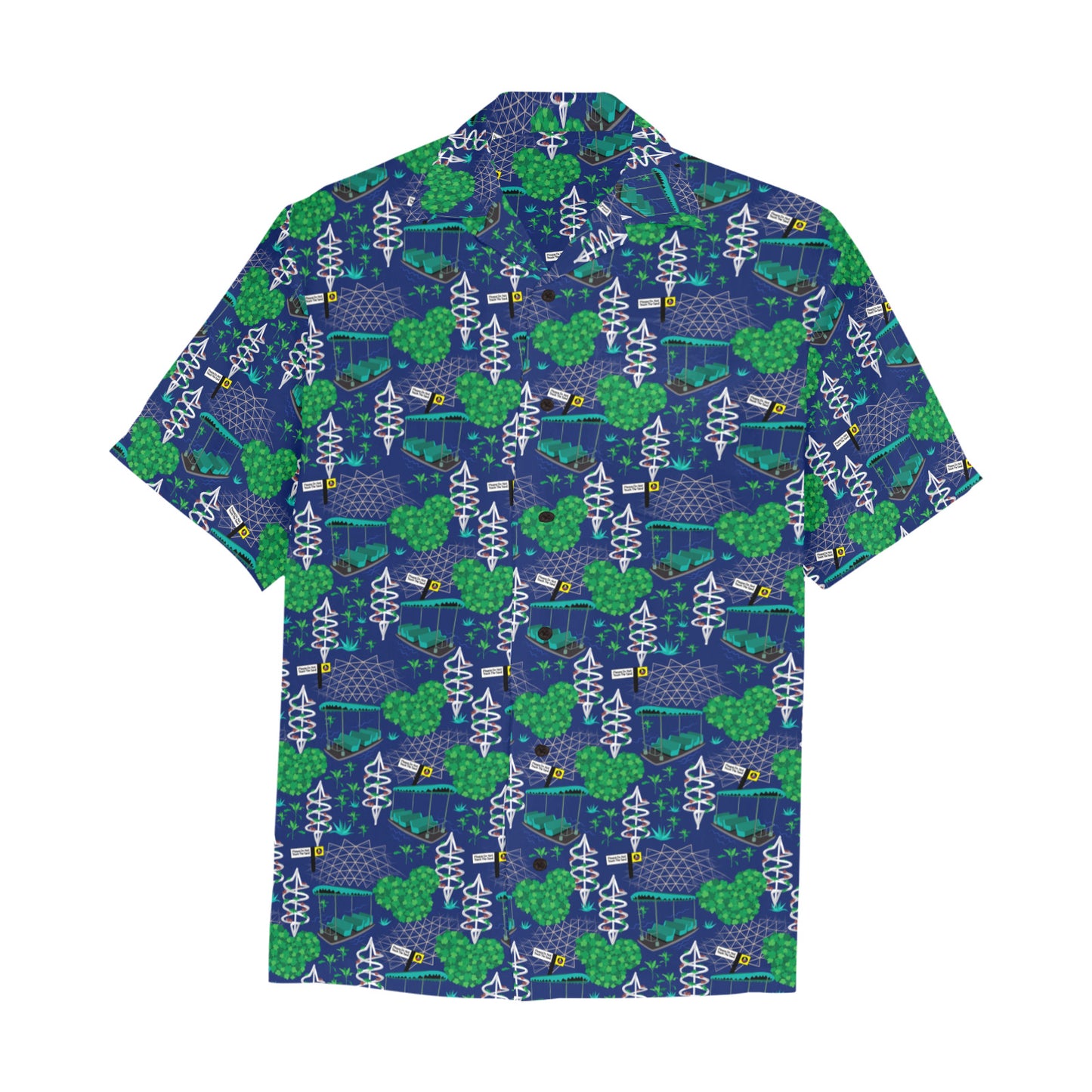 Living With The Land Hawaiian Shirt With Chest Pocket