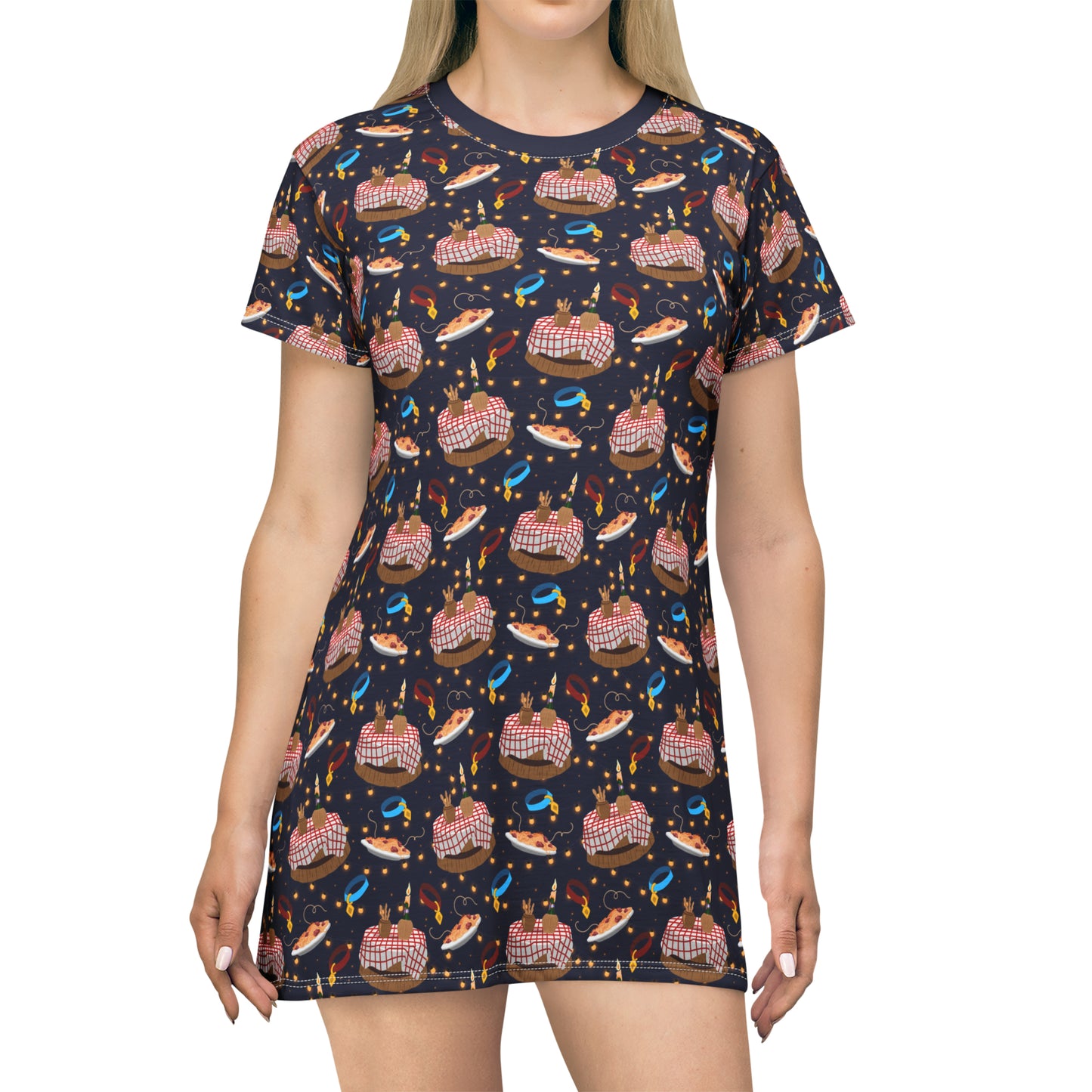 Disney Lady And The Tramp Bella Notte T-Shirt Dress