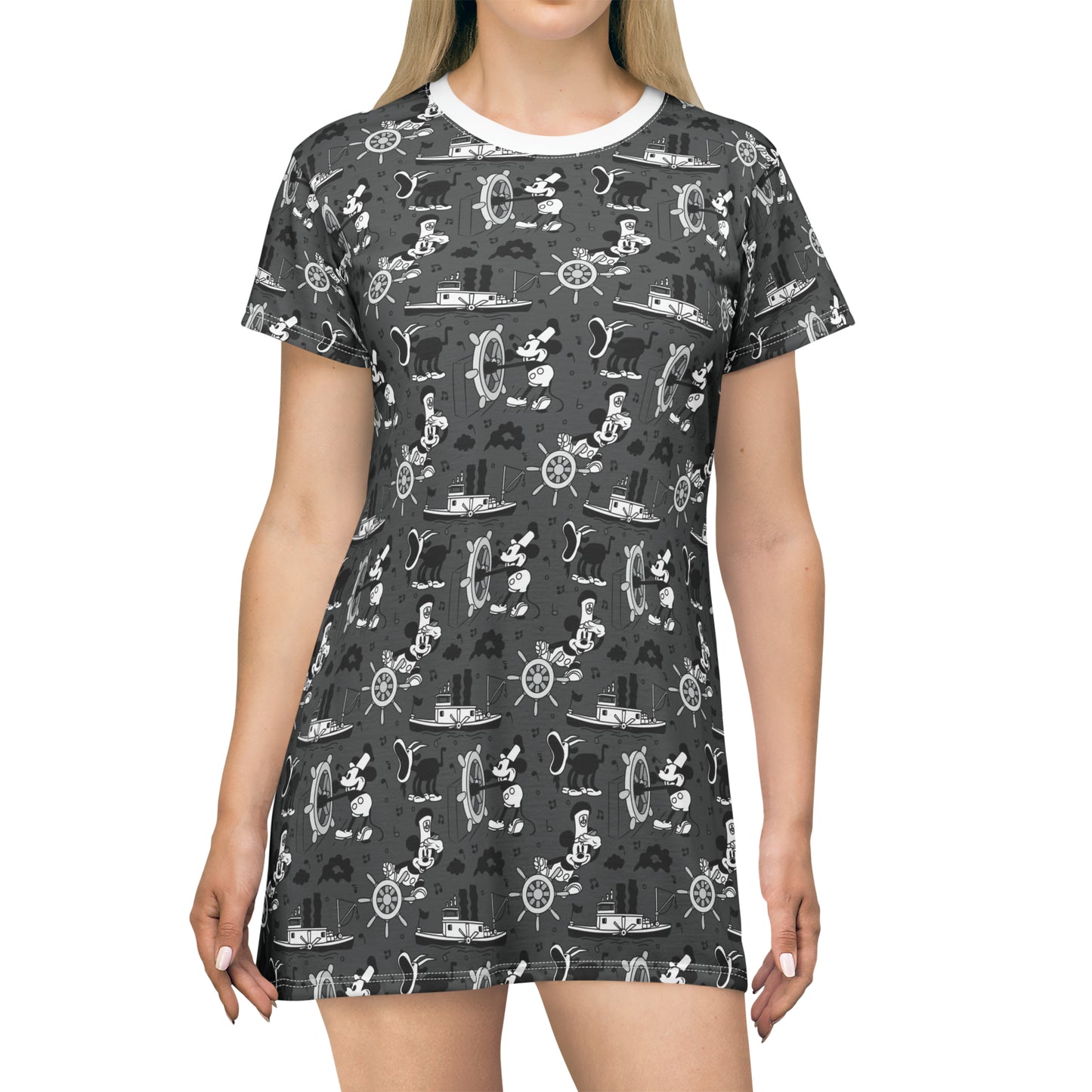 Steamboat Mickey T-Shirt Dress