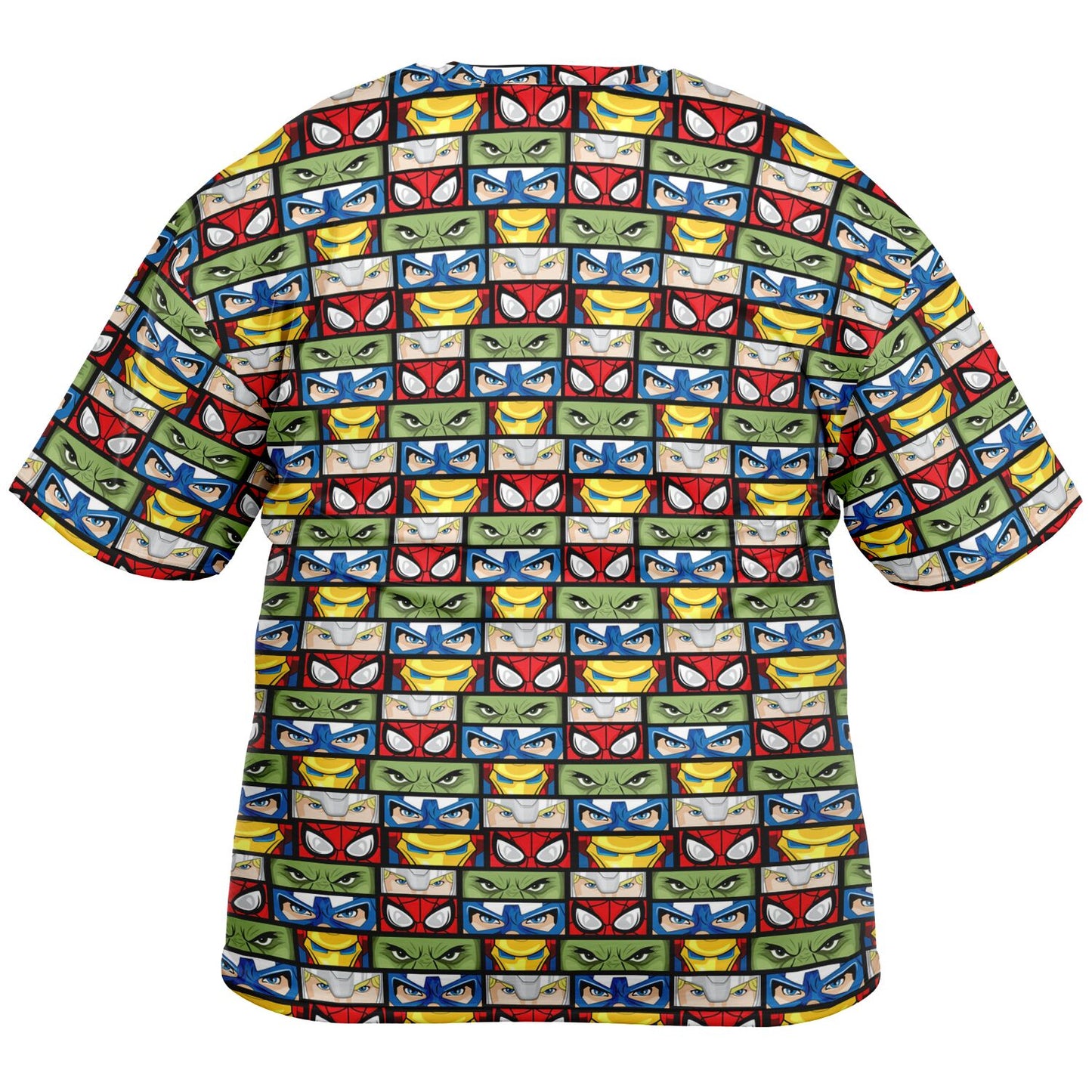 Super Heroes Eyes Unisex Plus-size T-Shirt