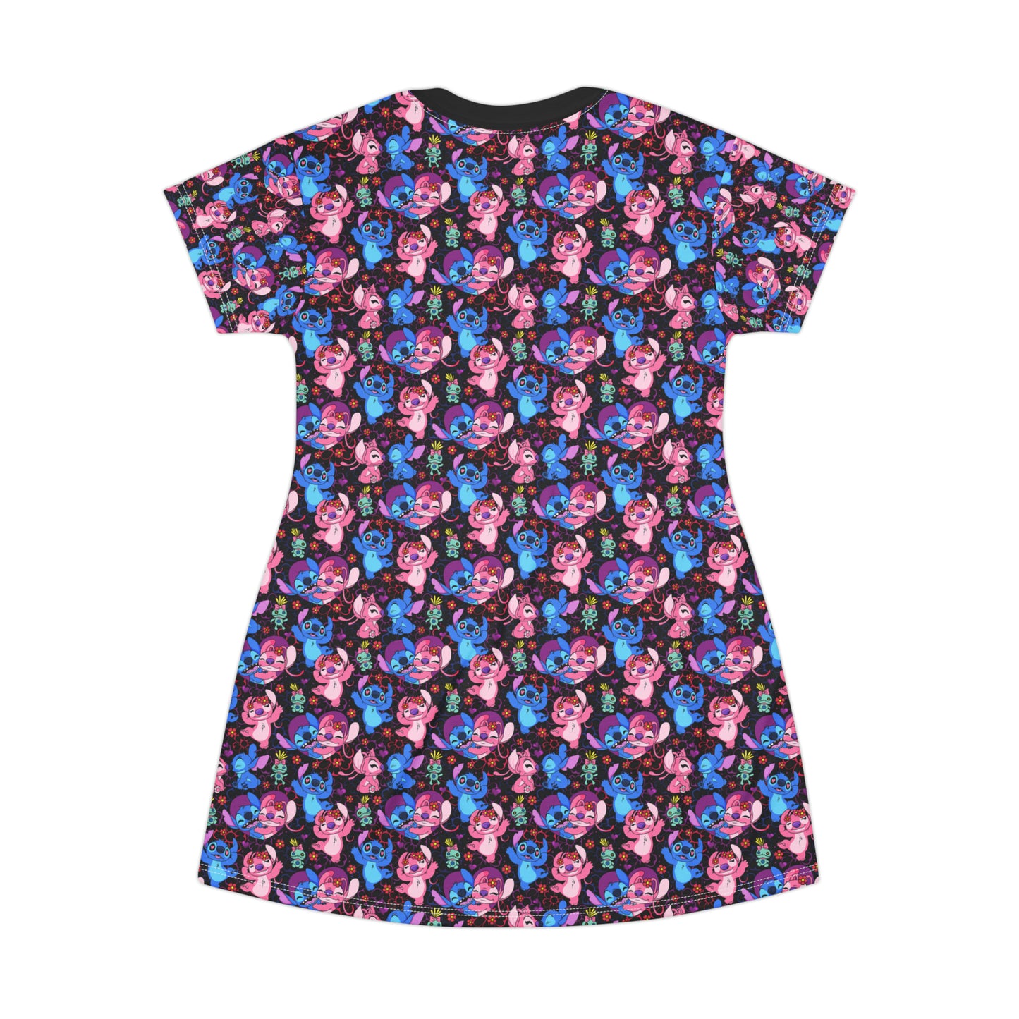 Disney Lilo And Stitch Angel Besties T-Shirt Dress