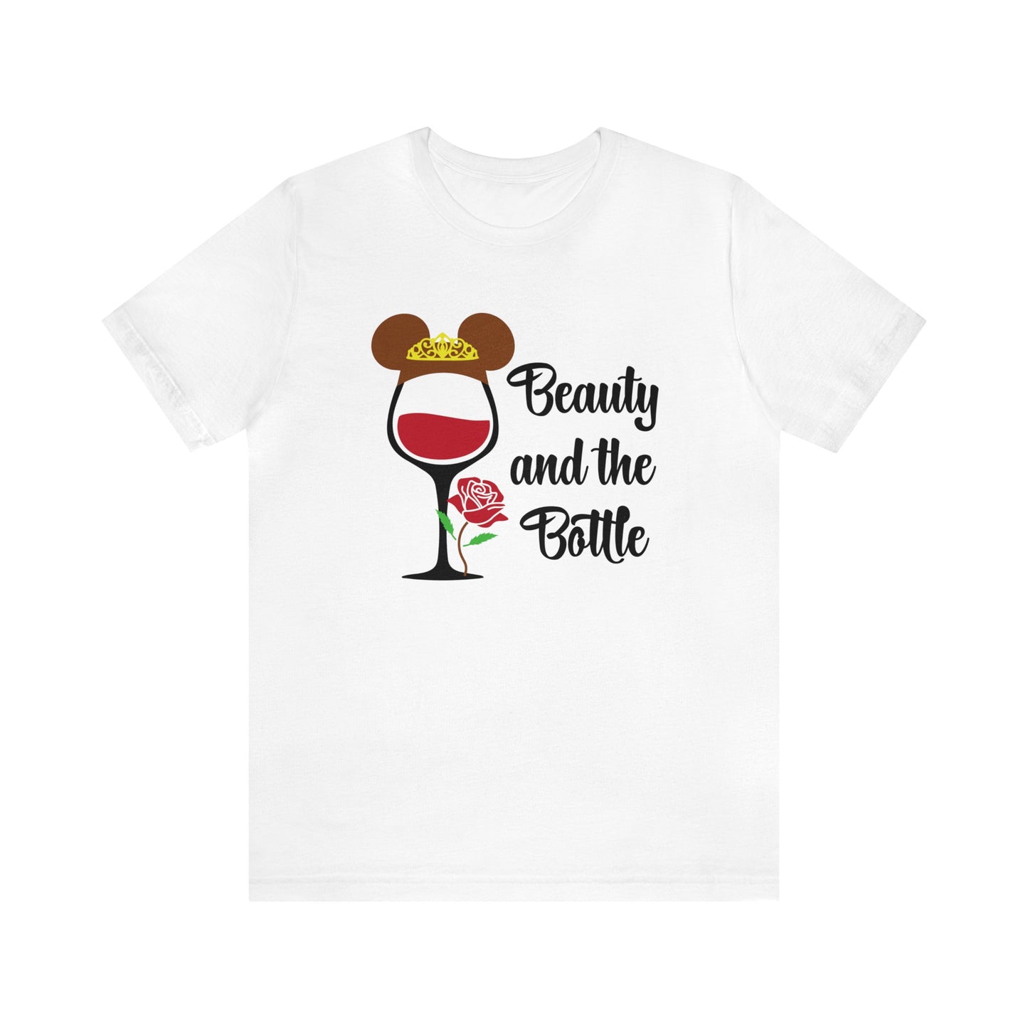 Beauty And The Bottle Unisex Graphic Tee