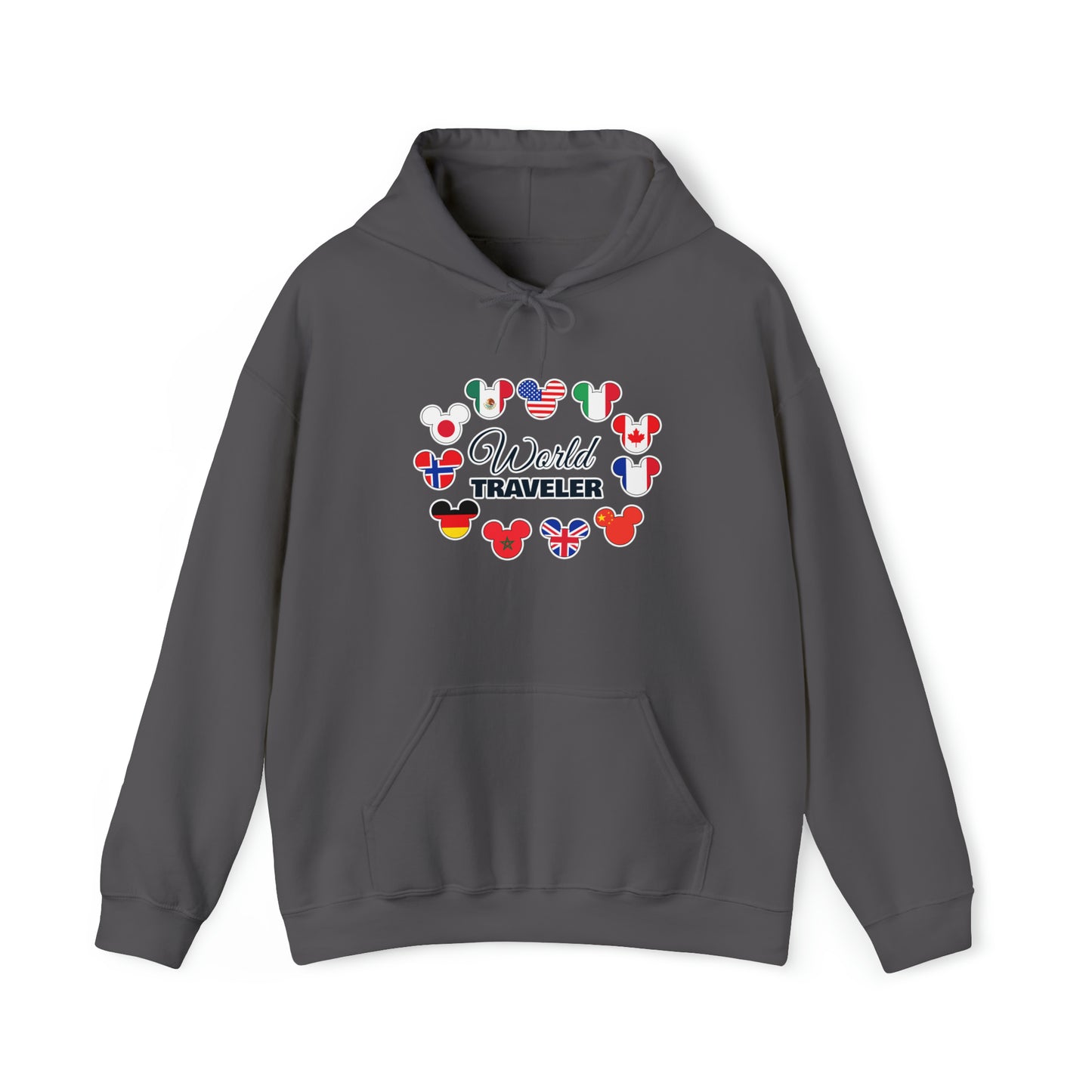 World Traveler Unisex Hooded Sweatshirt