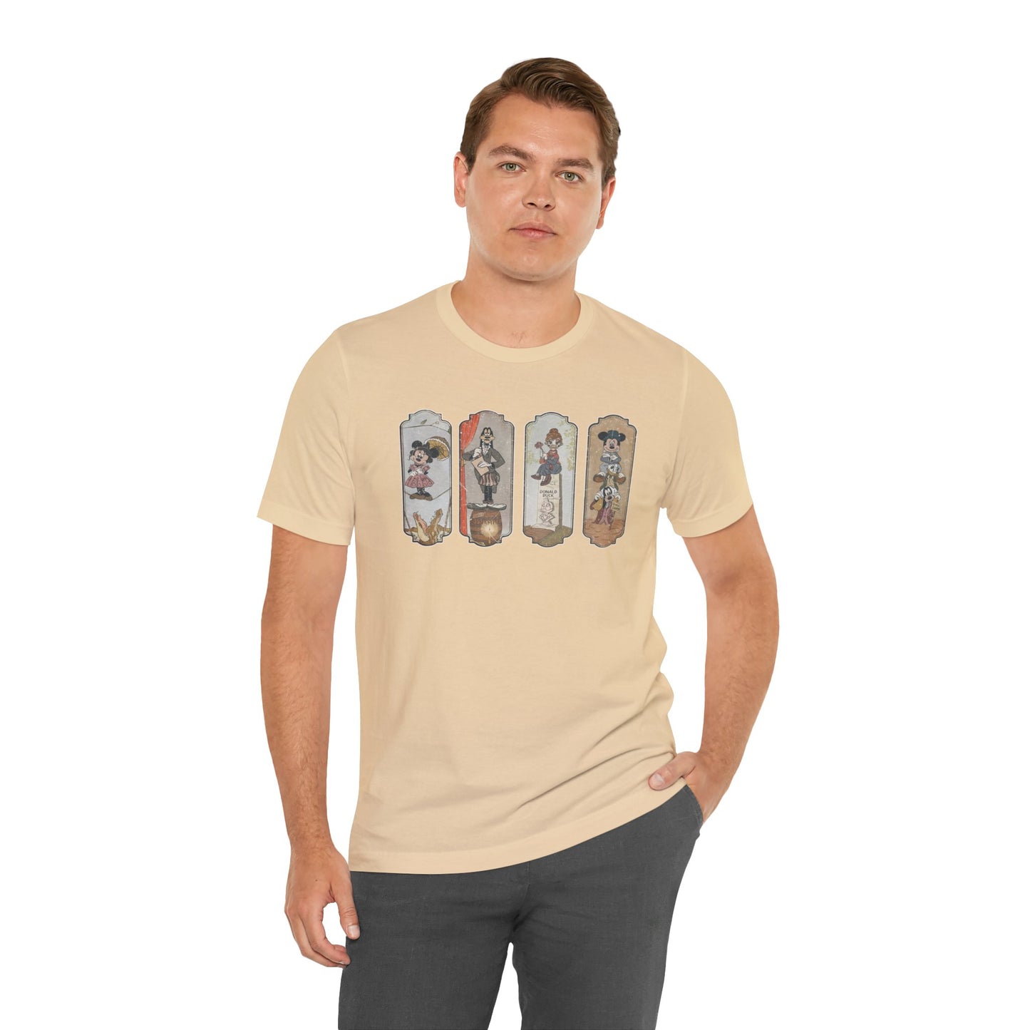 Haunted Mansion Mickey Unisex Graphic Tee - Multiple Colors