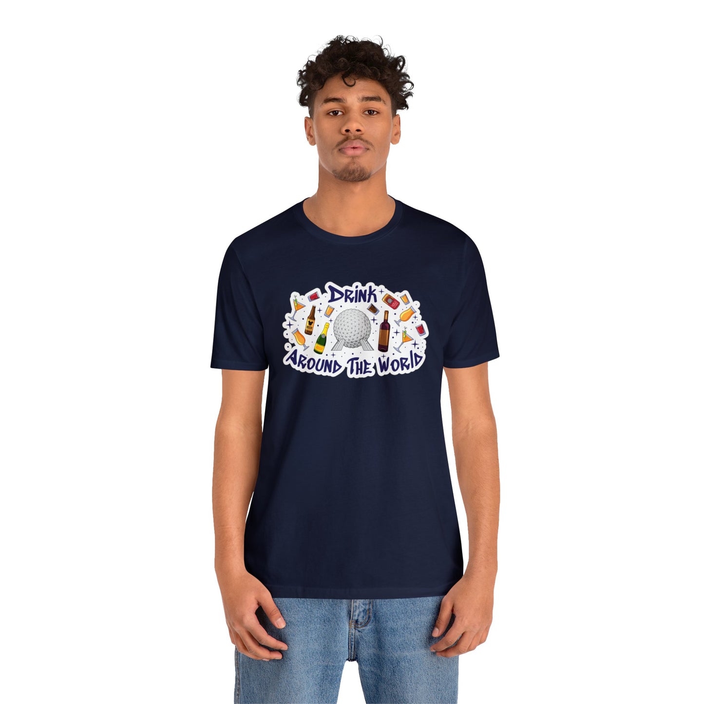 Drink Around The World Unisex Graphic Tee