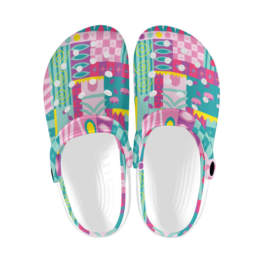 Small World Foam Clogs for Adults