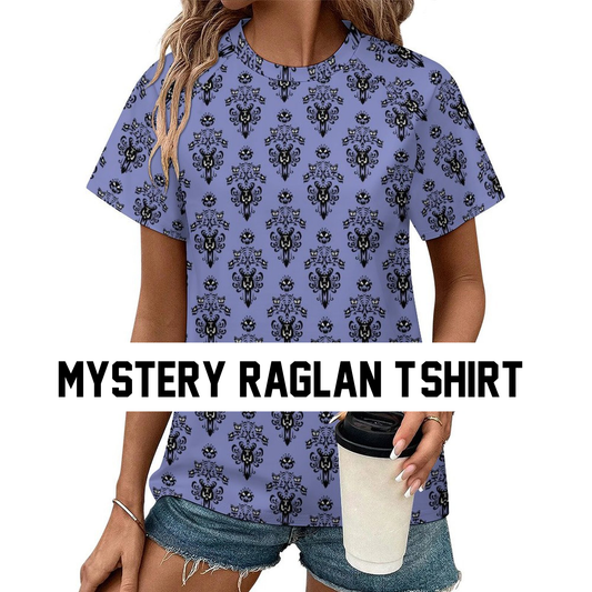 Mystery Women's All Over Print Raglan T-Shirt - Ambrie