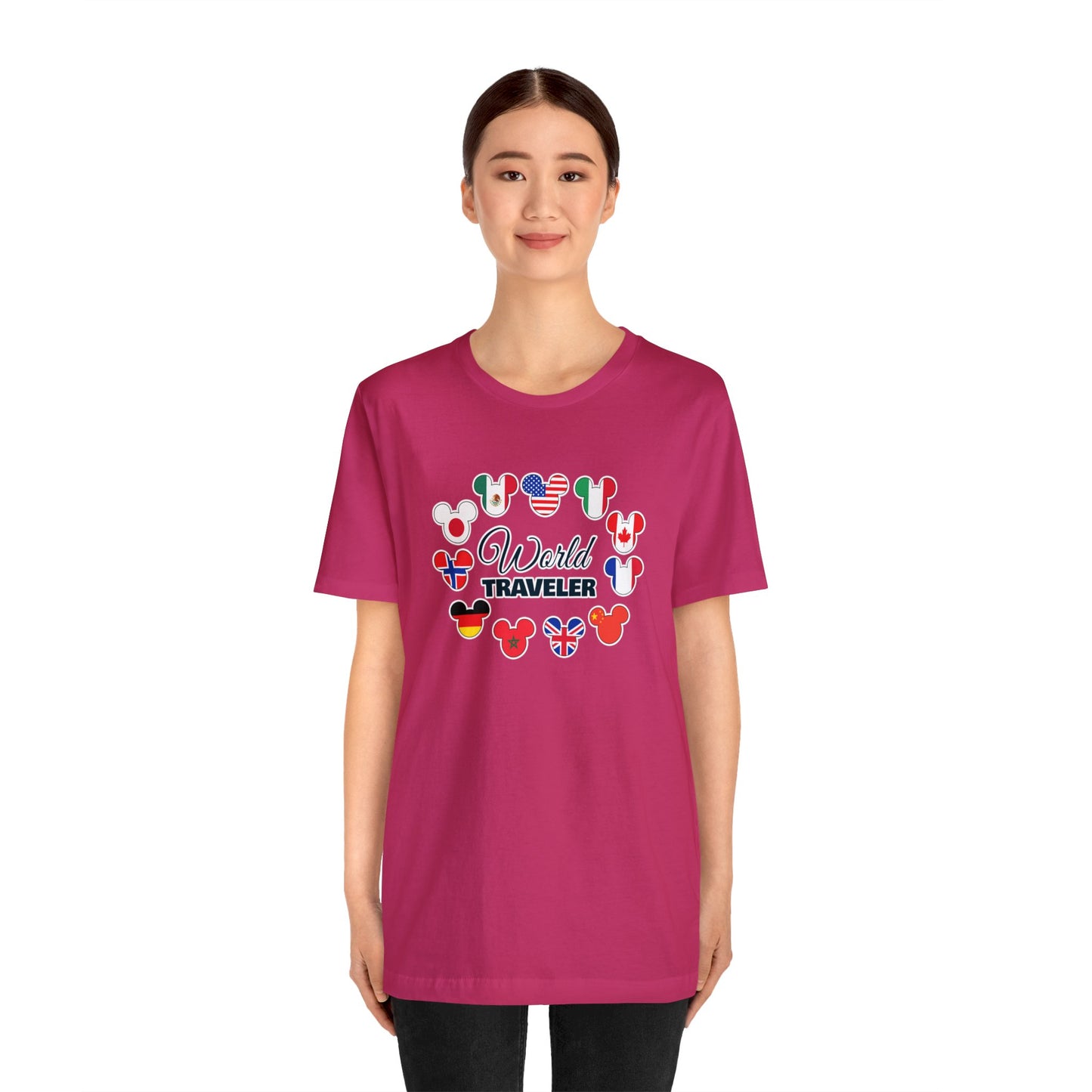 World Traveler Unisex Graphic Tee