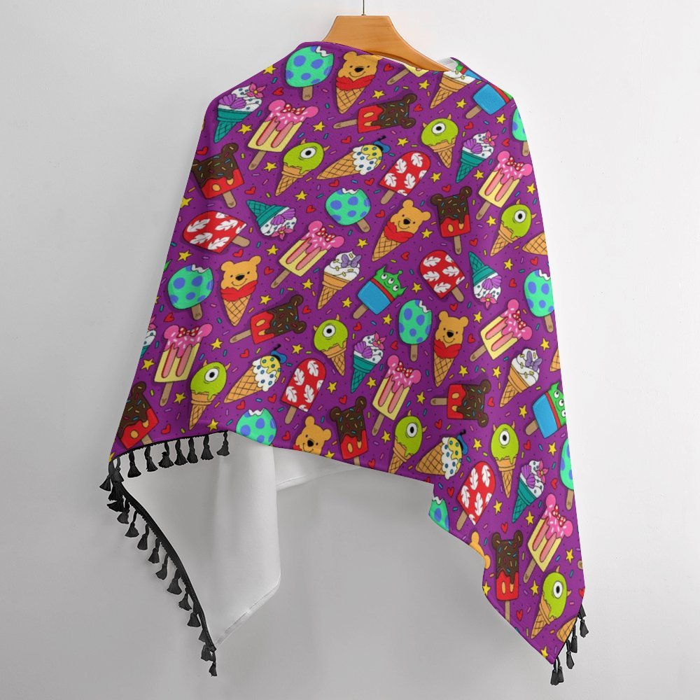 Ice Cream Tassel Cape