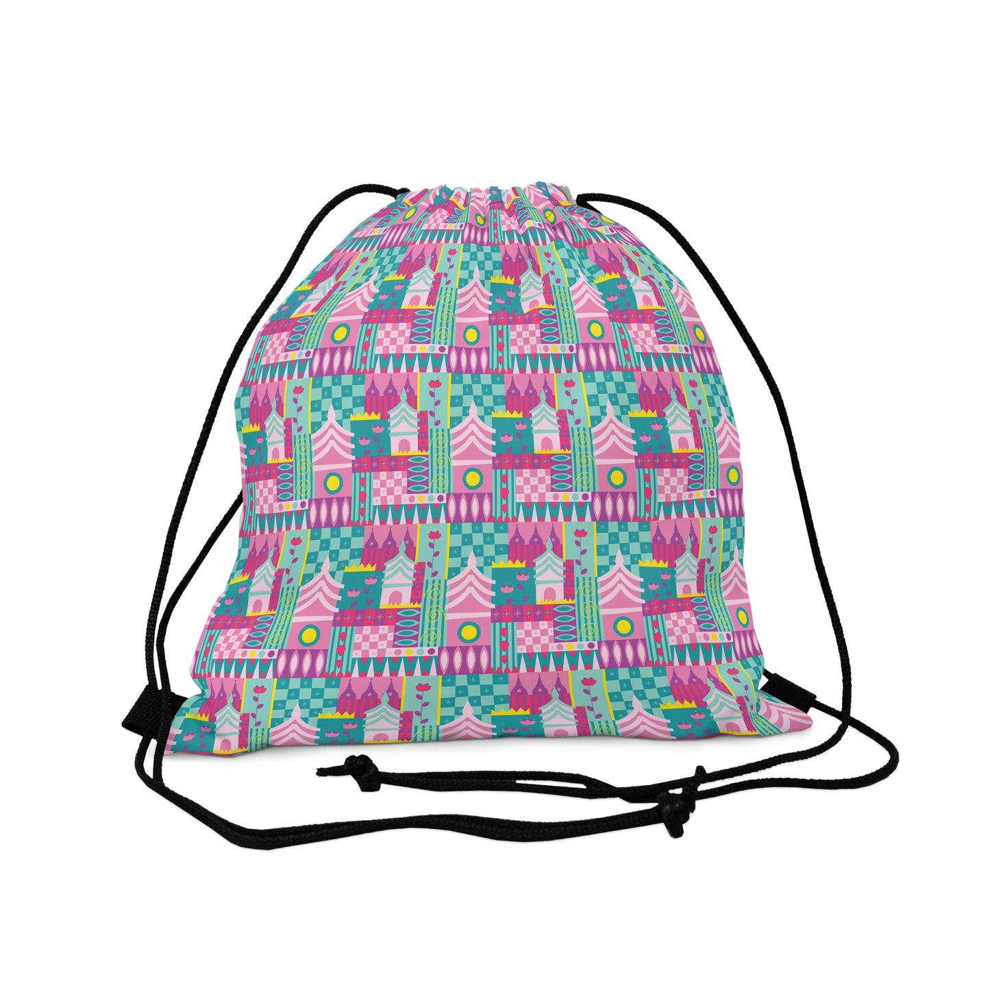 Small World Drawstring Bag