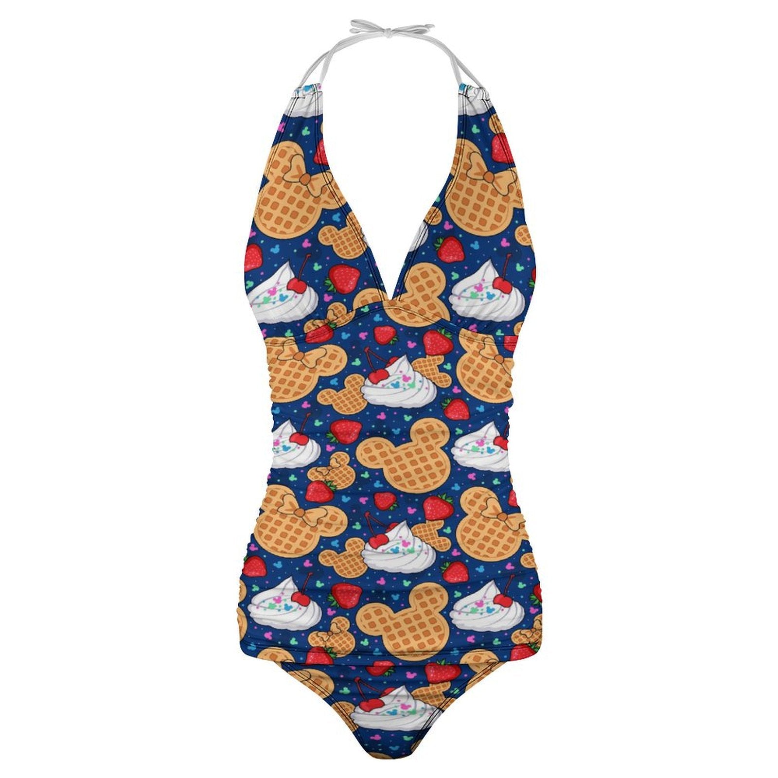 Waffles Women's Split Swimsuit - Ambrie