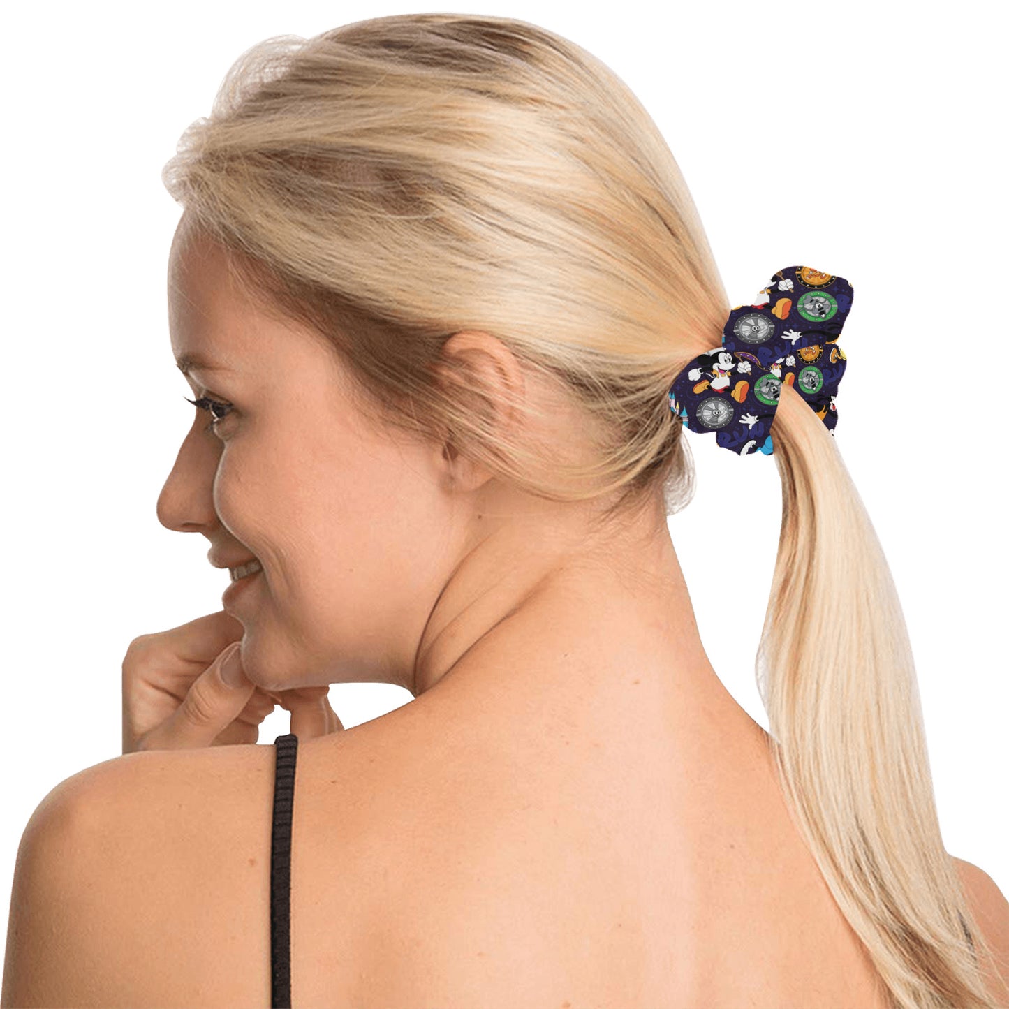 Mickey Wine And Dine Race Hair Scrunchie