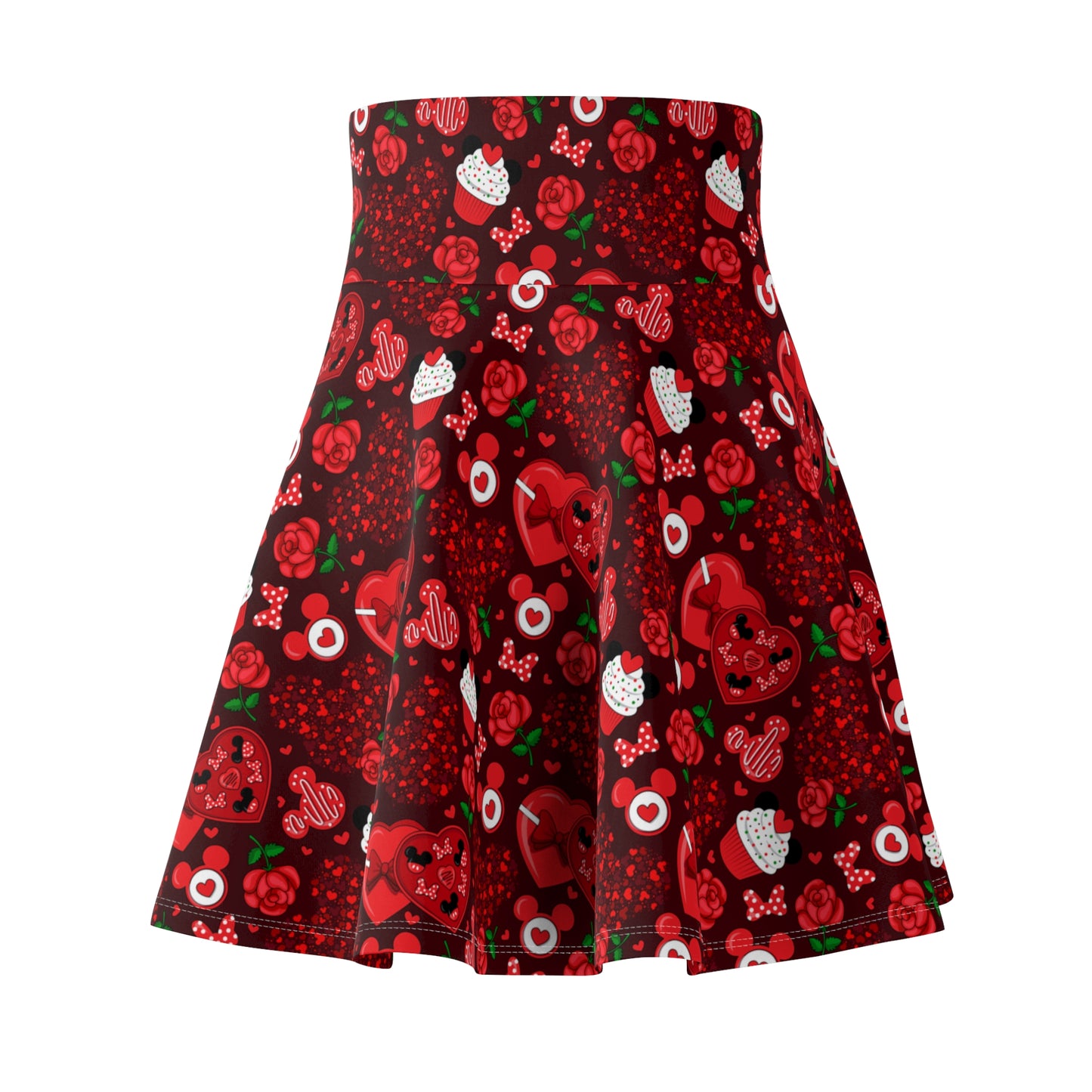 Valentines Day Candy Women's Skater Skirt