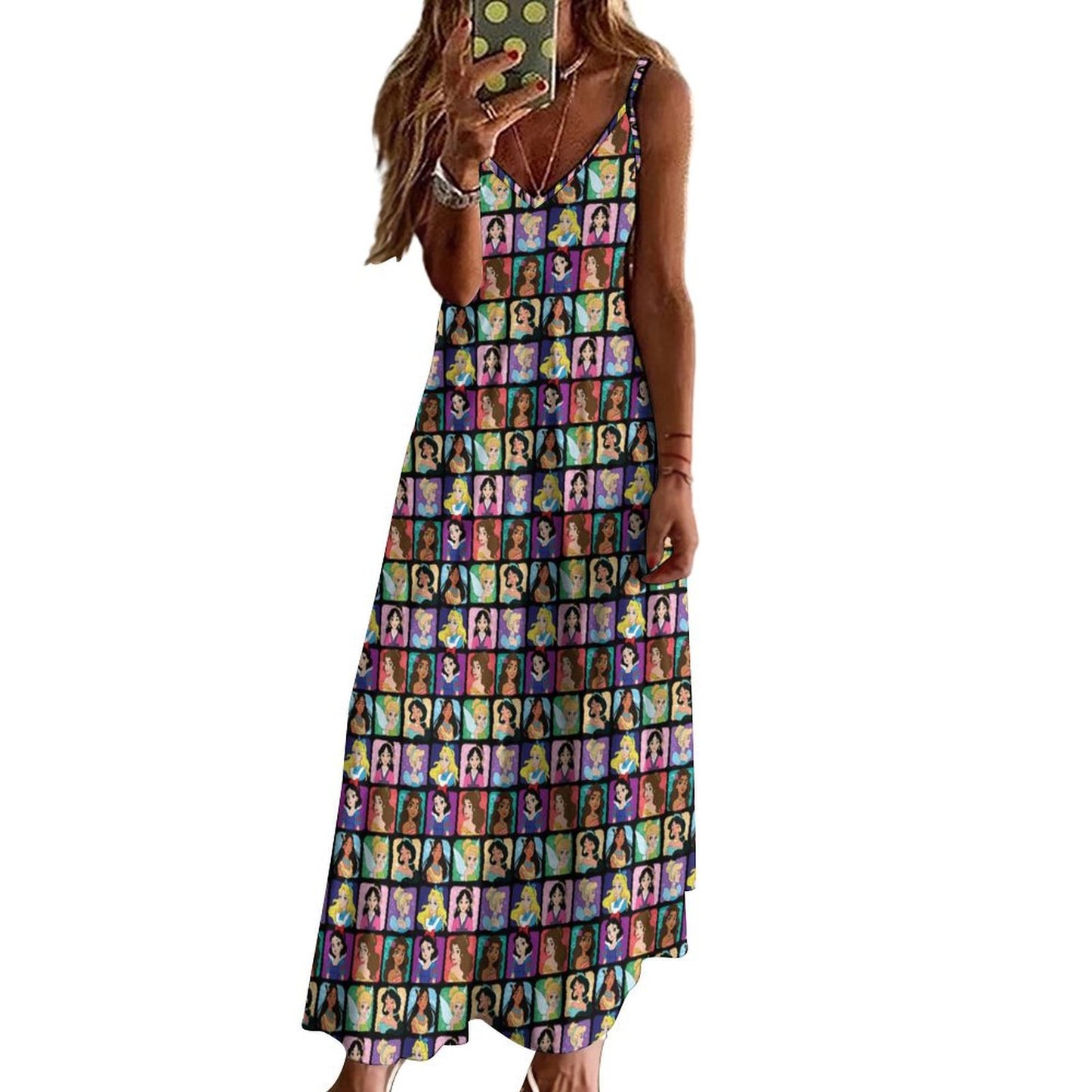 Princess Portraits Women's Summer Slip Long Dress