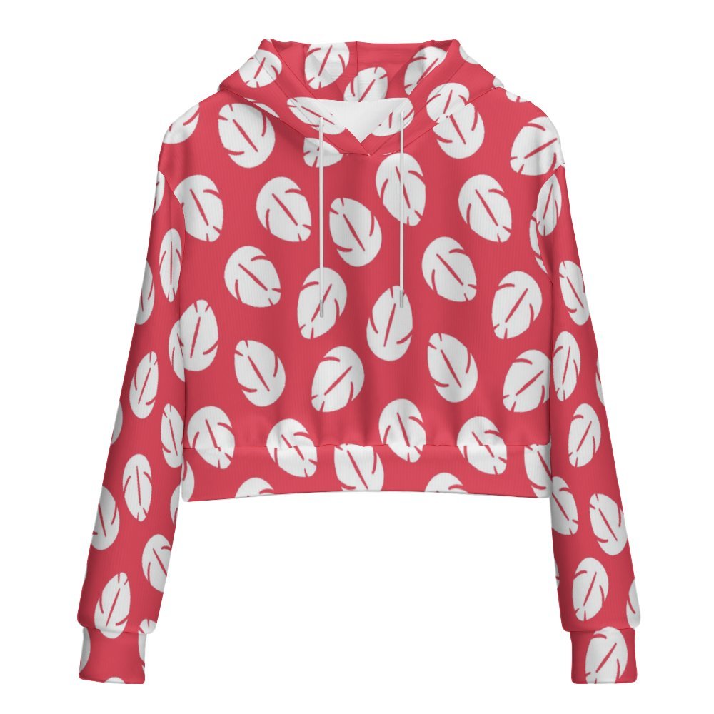 Disney Lilo And Stitch Lilo's Dress Women's Cropped Hoodie