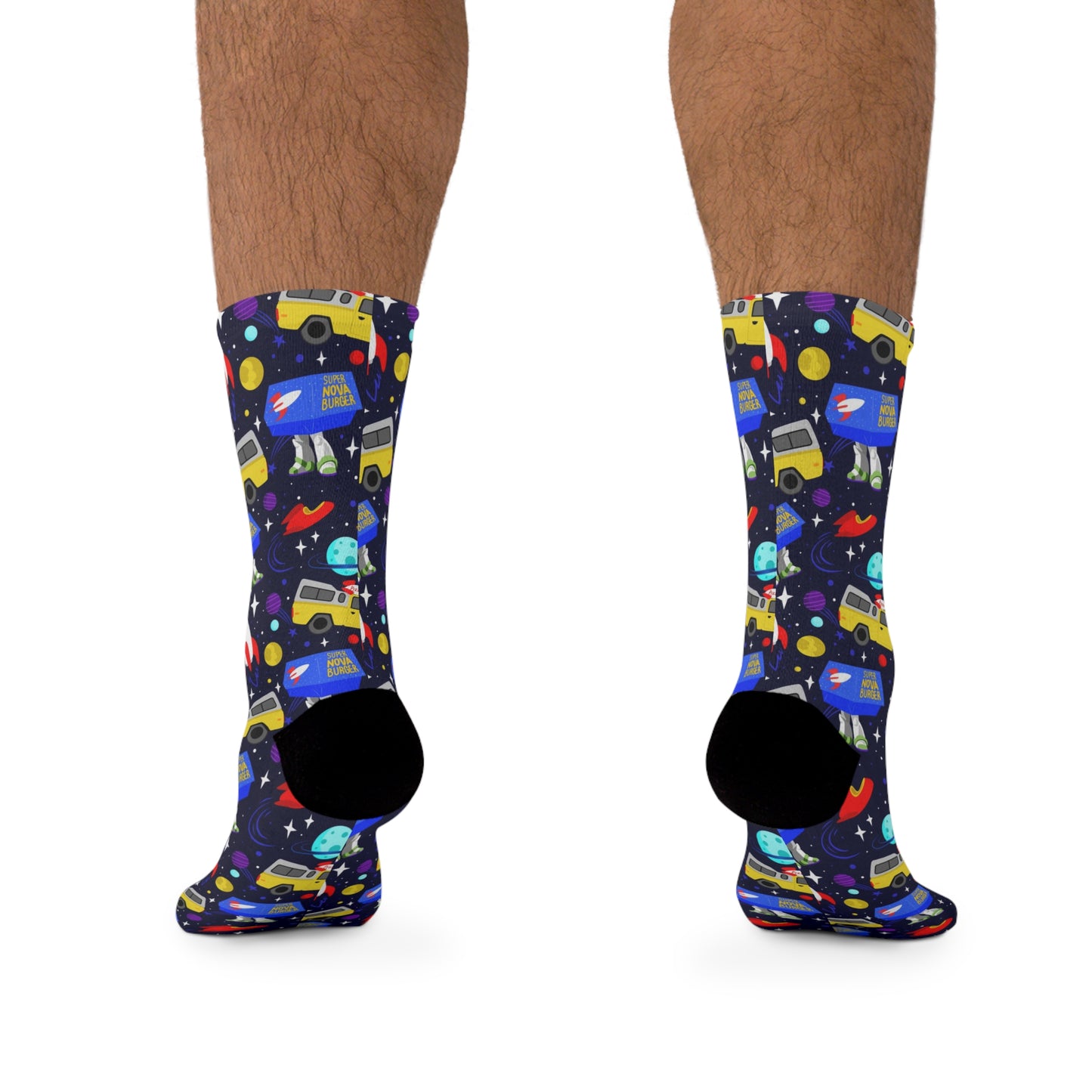 Arcade Pizza Socks