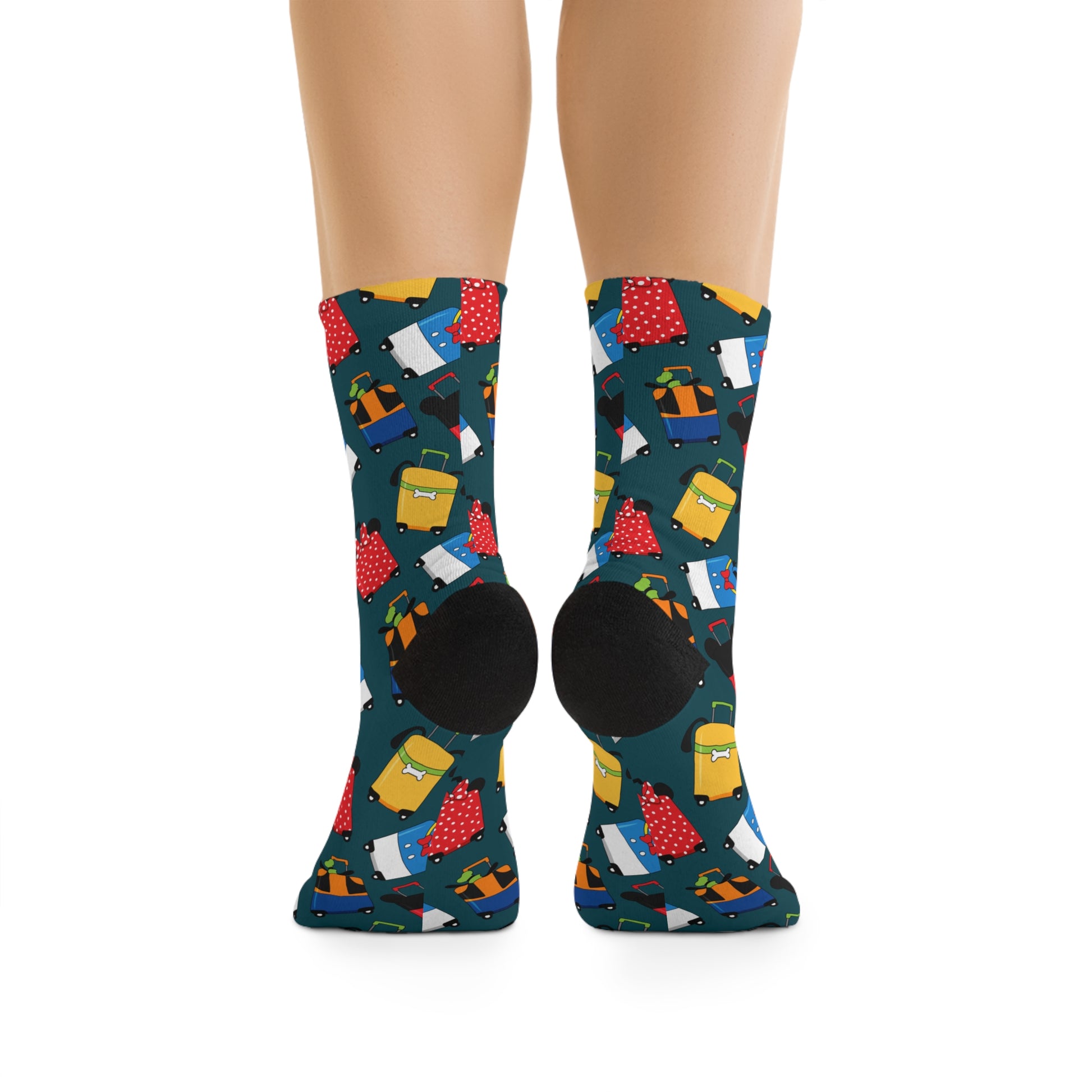 Suitcases Socks - Ambrie
